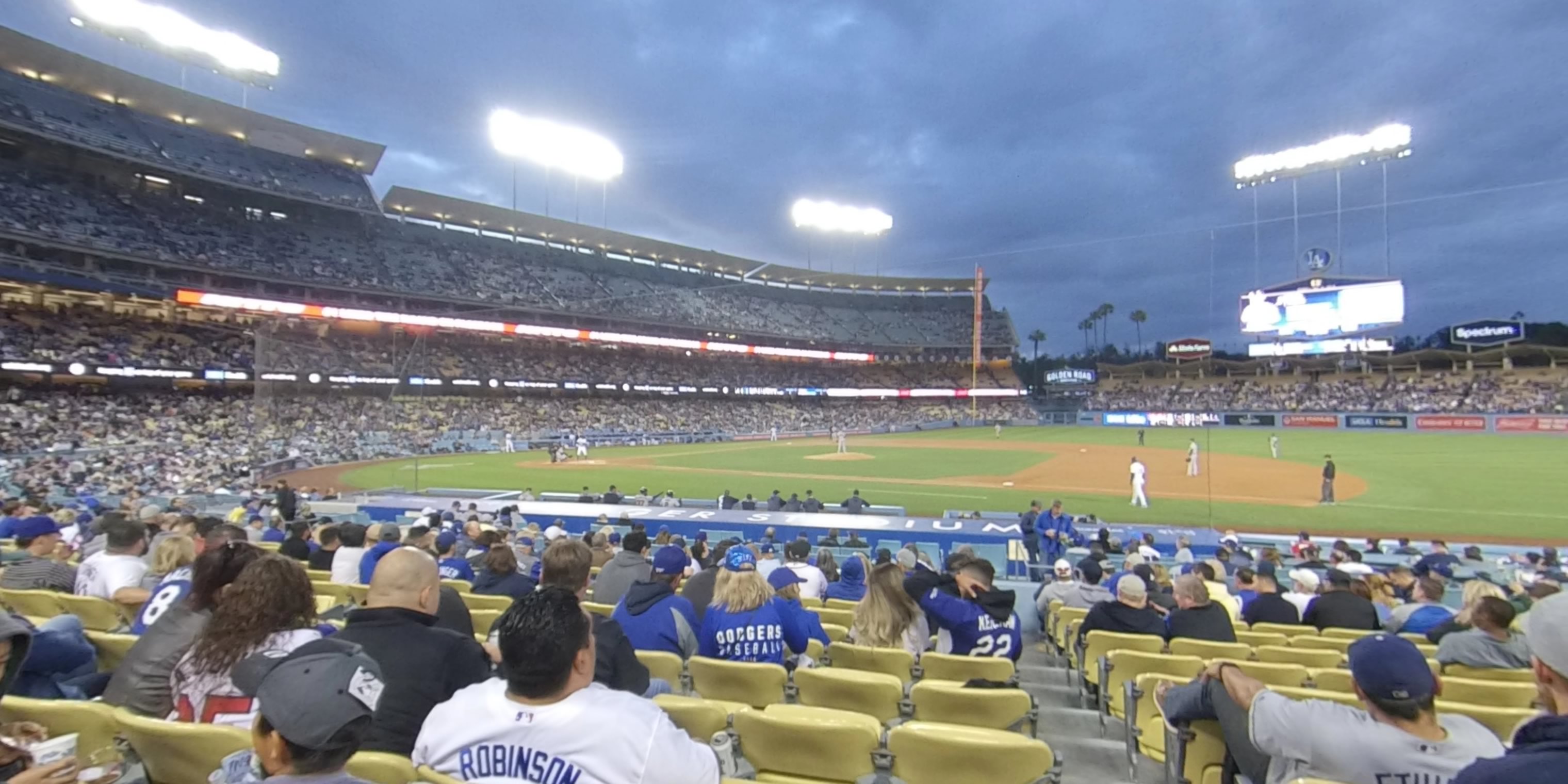 Section 24 At Dodger Stadium