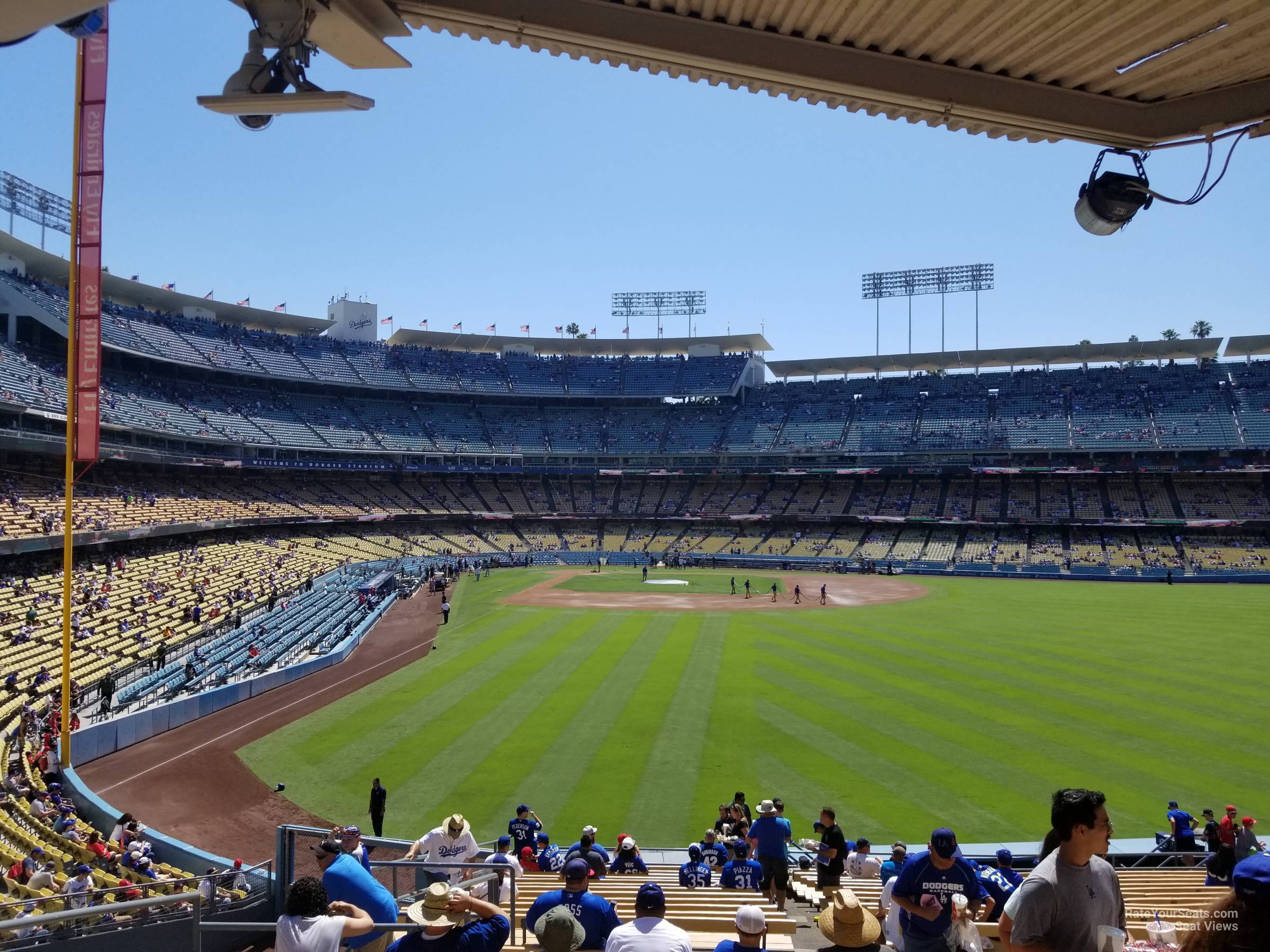 Section 302 At Dodger Stadium