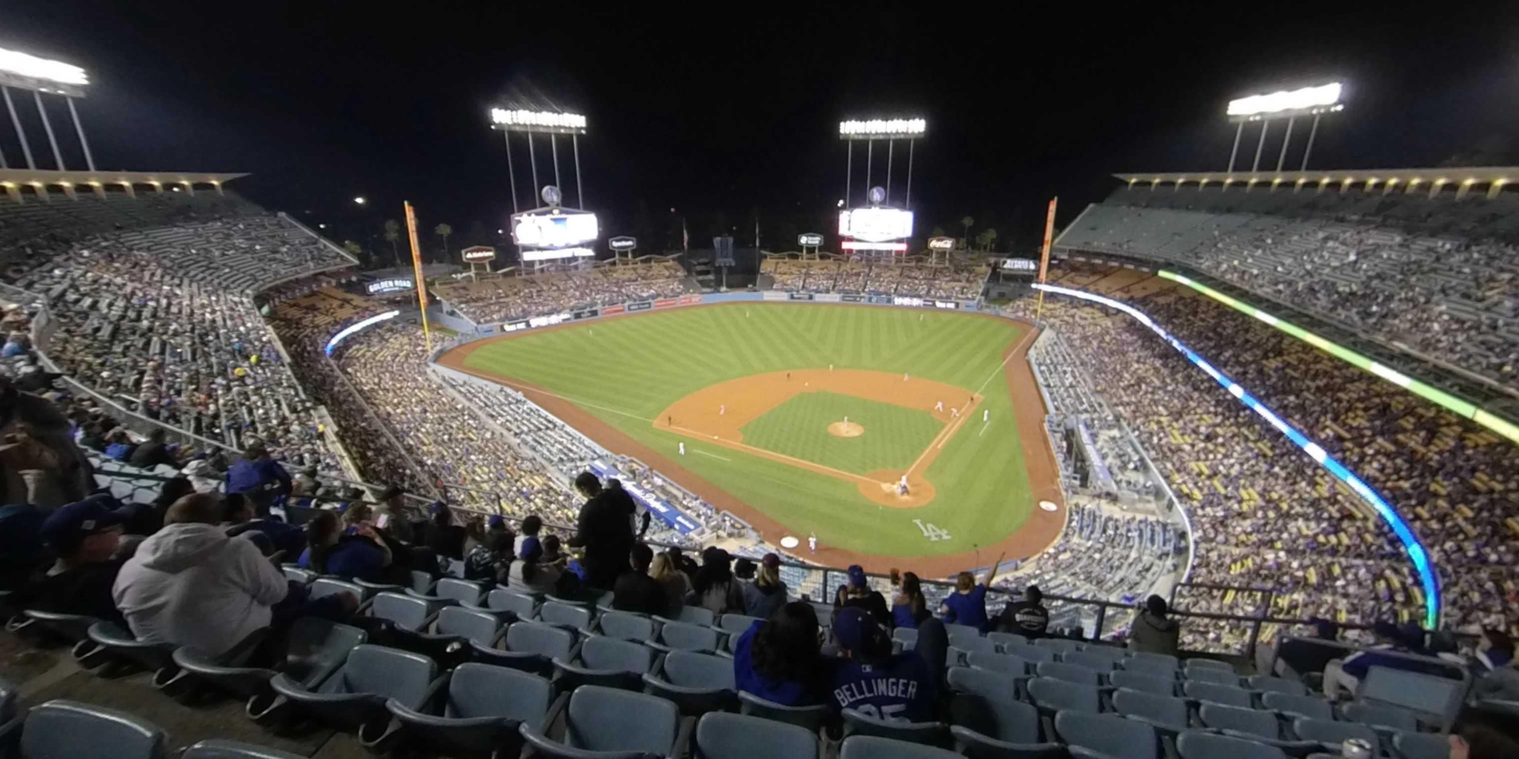 Top Deck 7 at Dodger Stadium