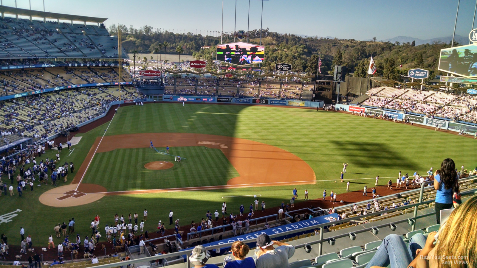 Dodger Stadium Seating Chart Infield Reserve