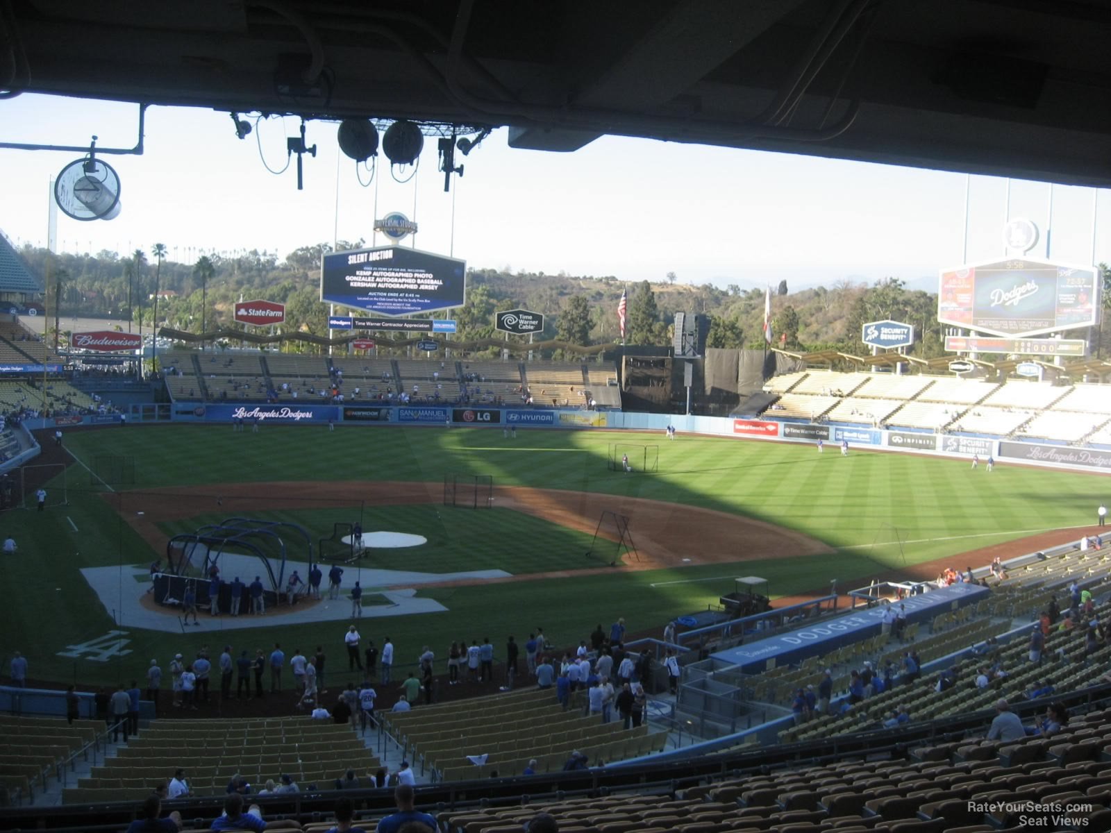 Dodger Stadium Section 114 - RateYourSeats.com