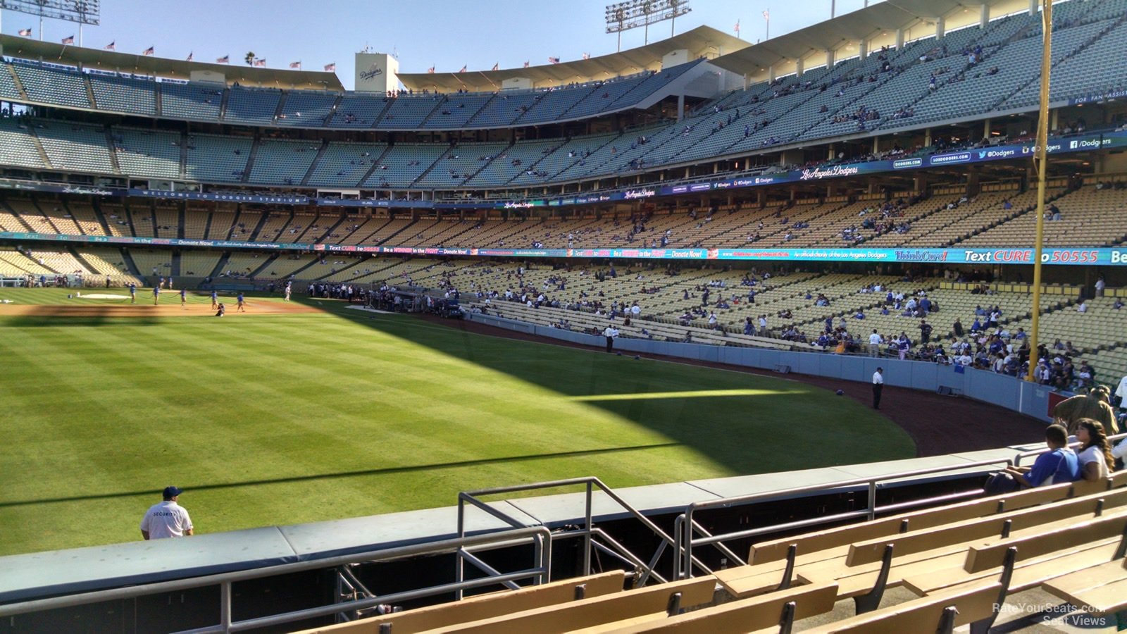 Dodgers Left Field Pavilion Seating Chart