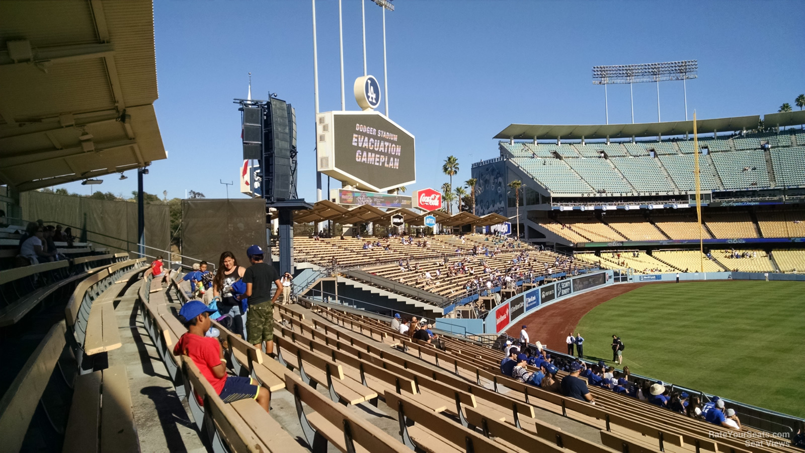 Dodger Pavilion Seating Chart