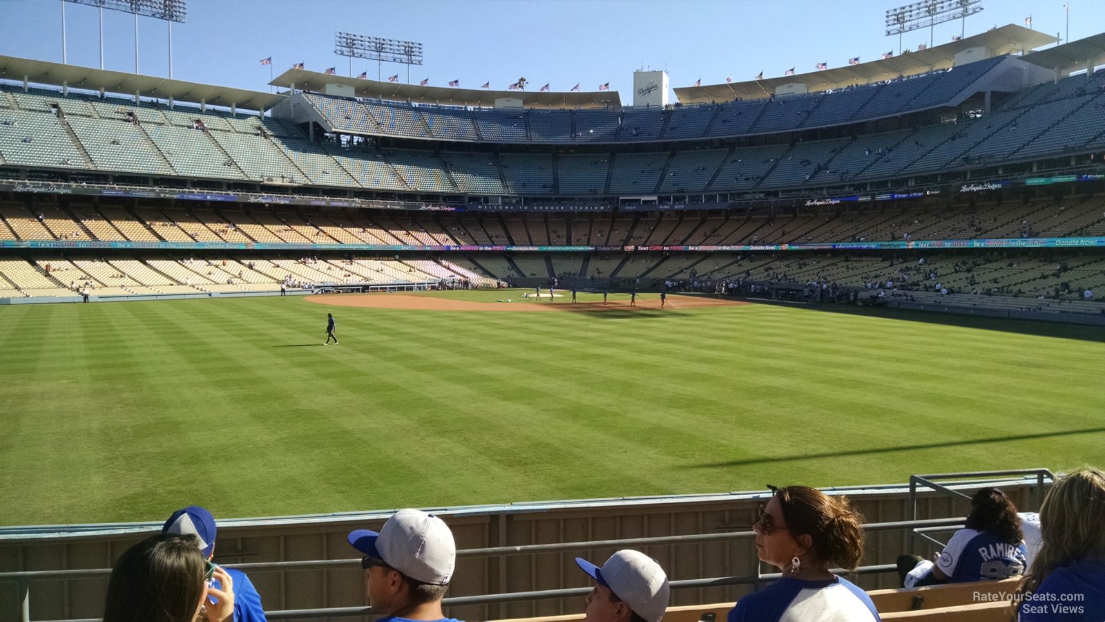 section 311, row g seat view  for baseball - dodger stadium