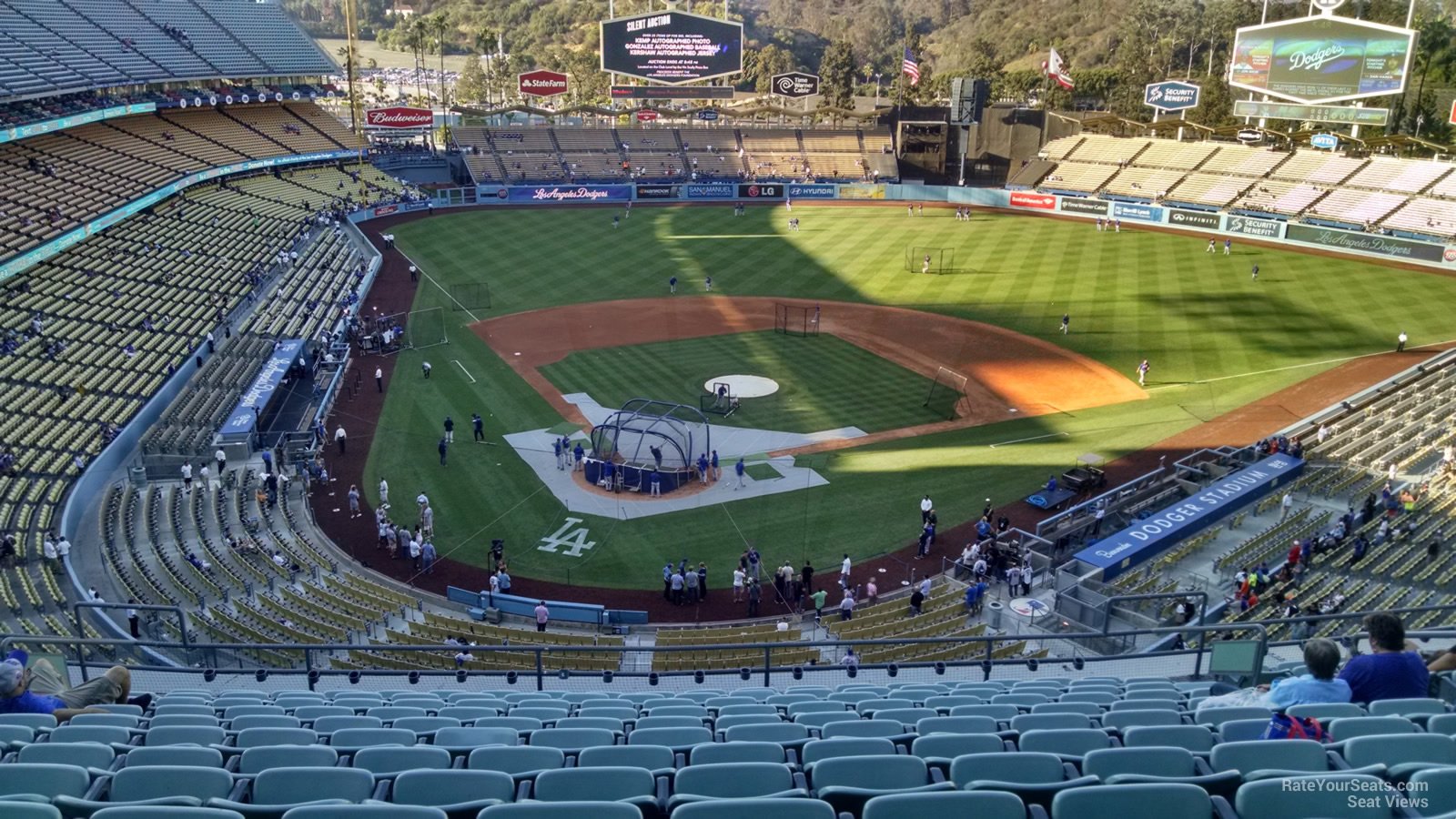 Infield Reserve 4 At Dodger Stadium