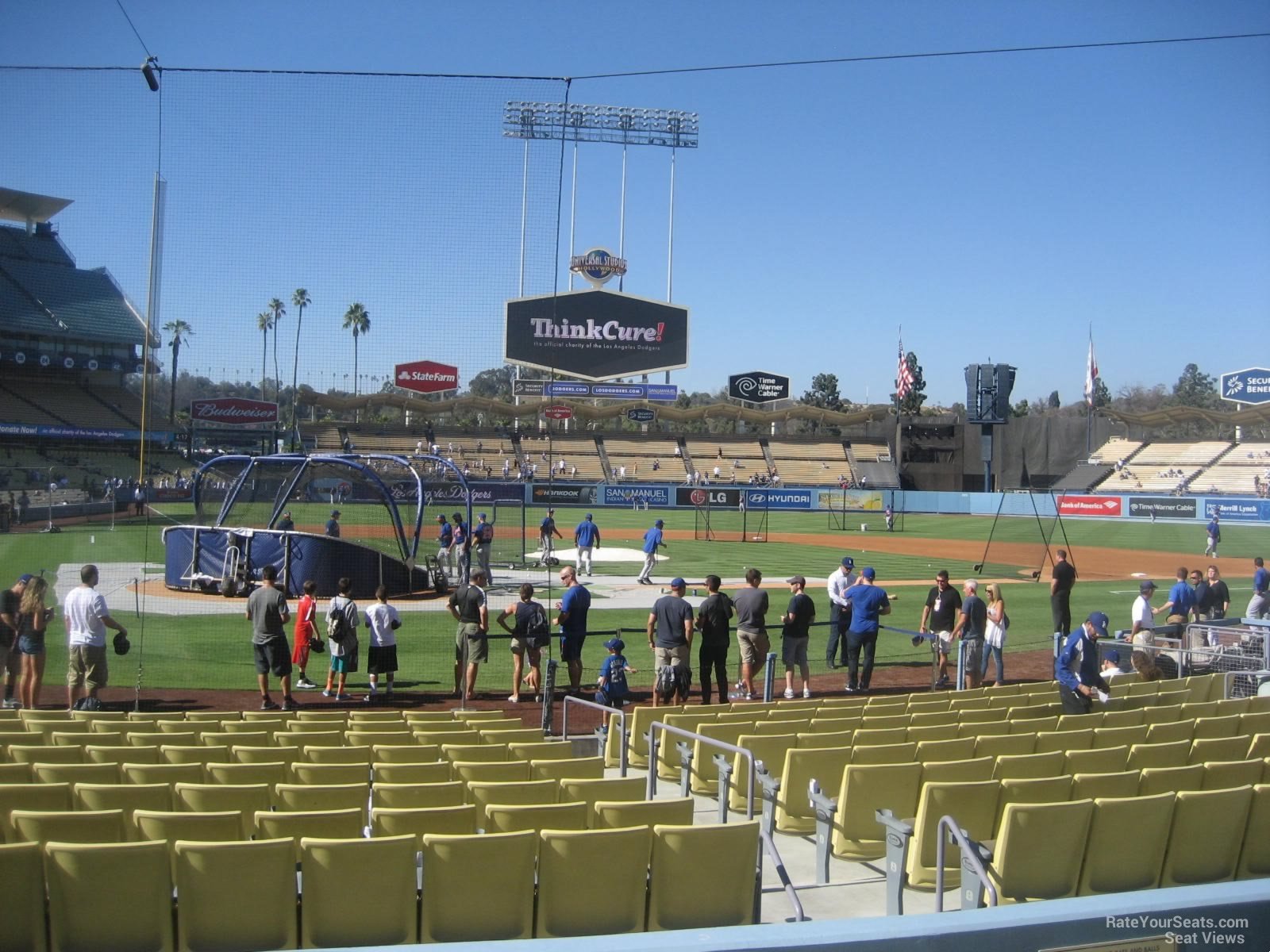 Section 8 At Dodger Stadium