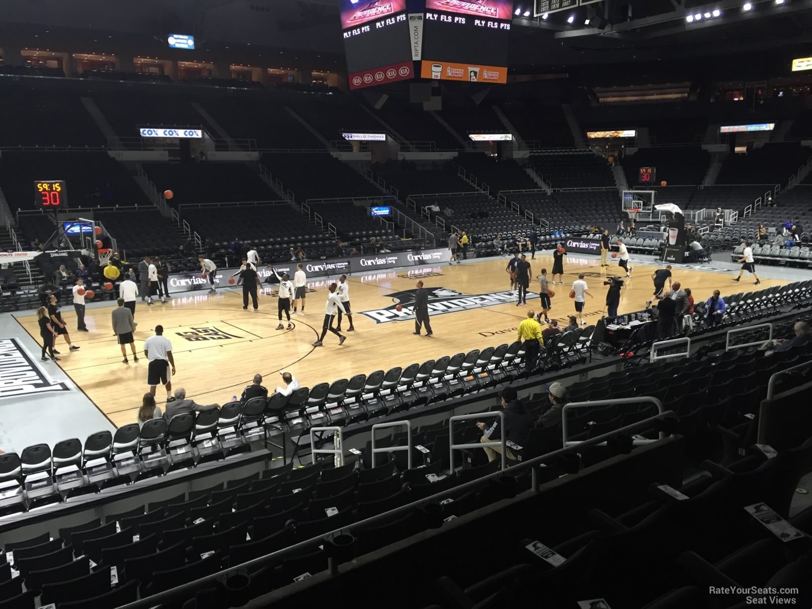 Section 110 at Dunkin Donuts Center Providence Basketball