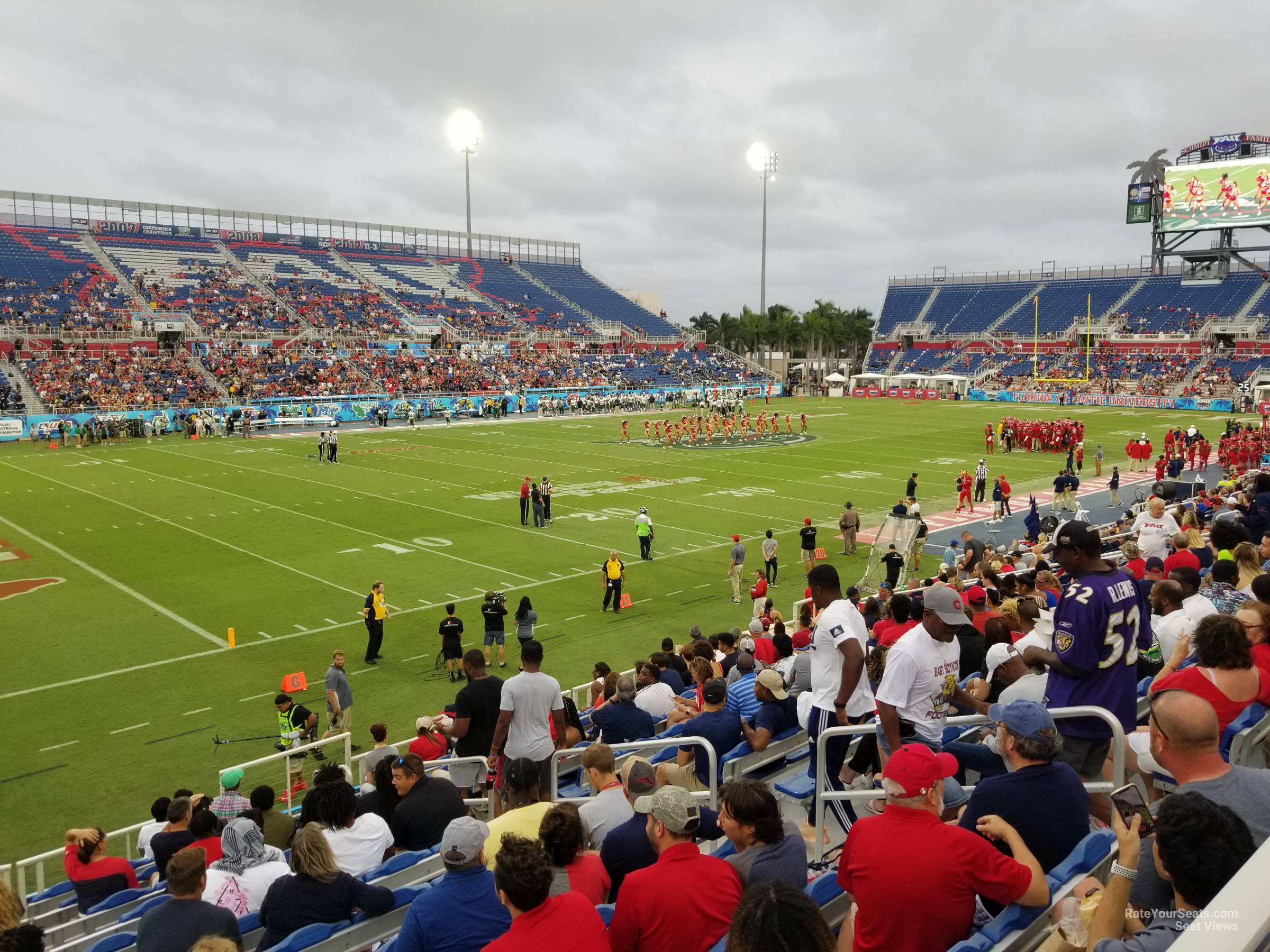 section 111, row pc seat view  - fau stadium