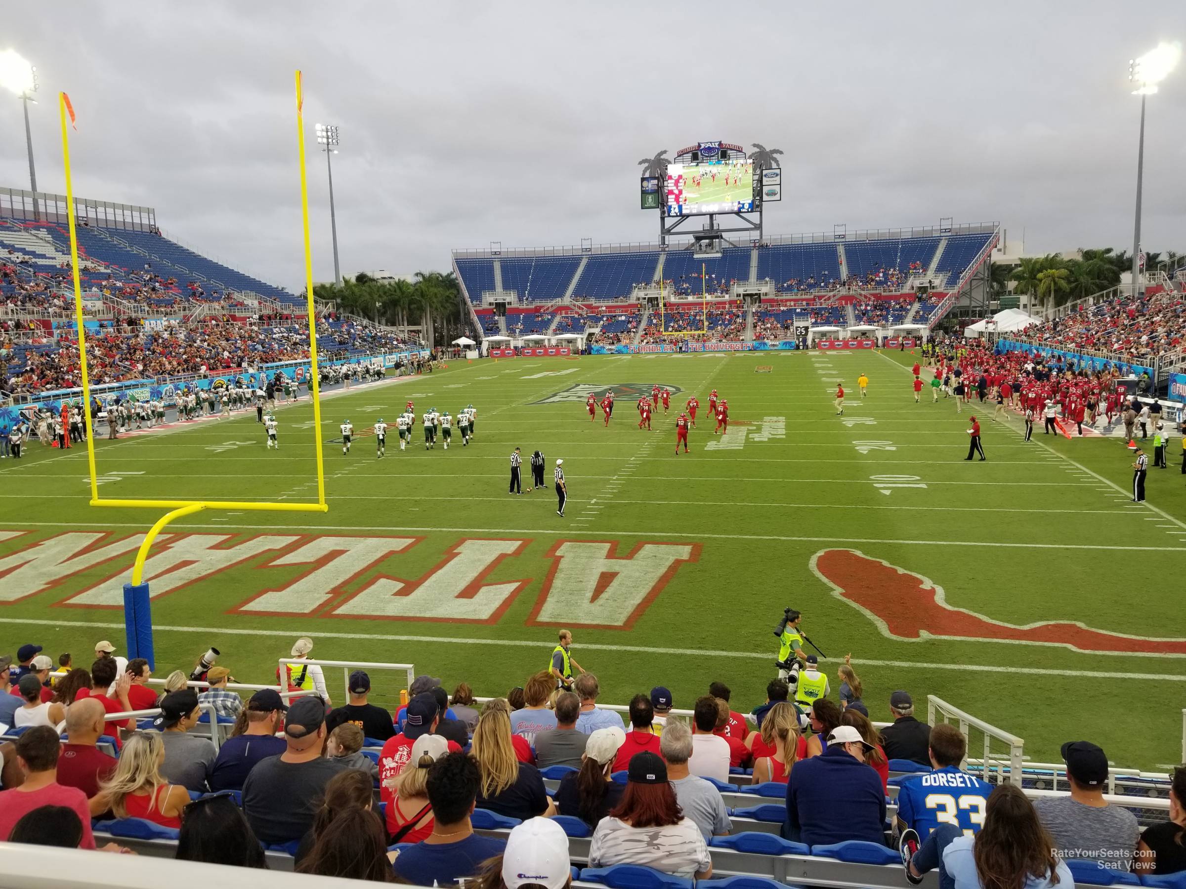 section 116, row pc seat view  - fau stadium