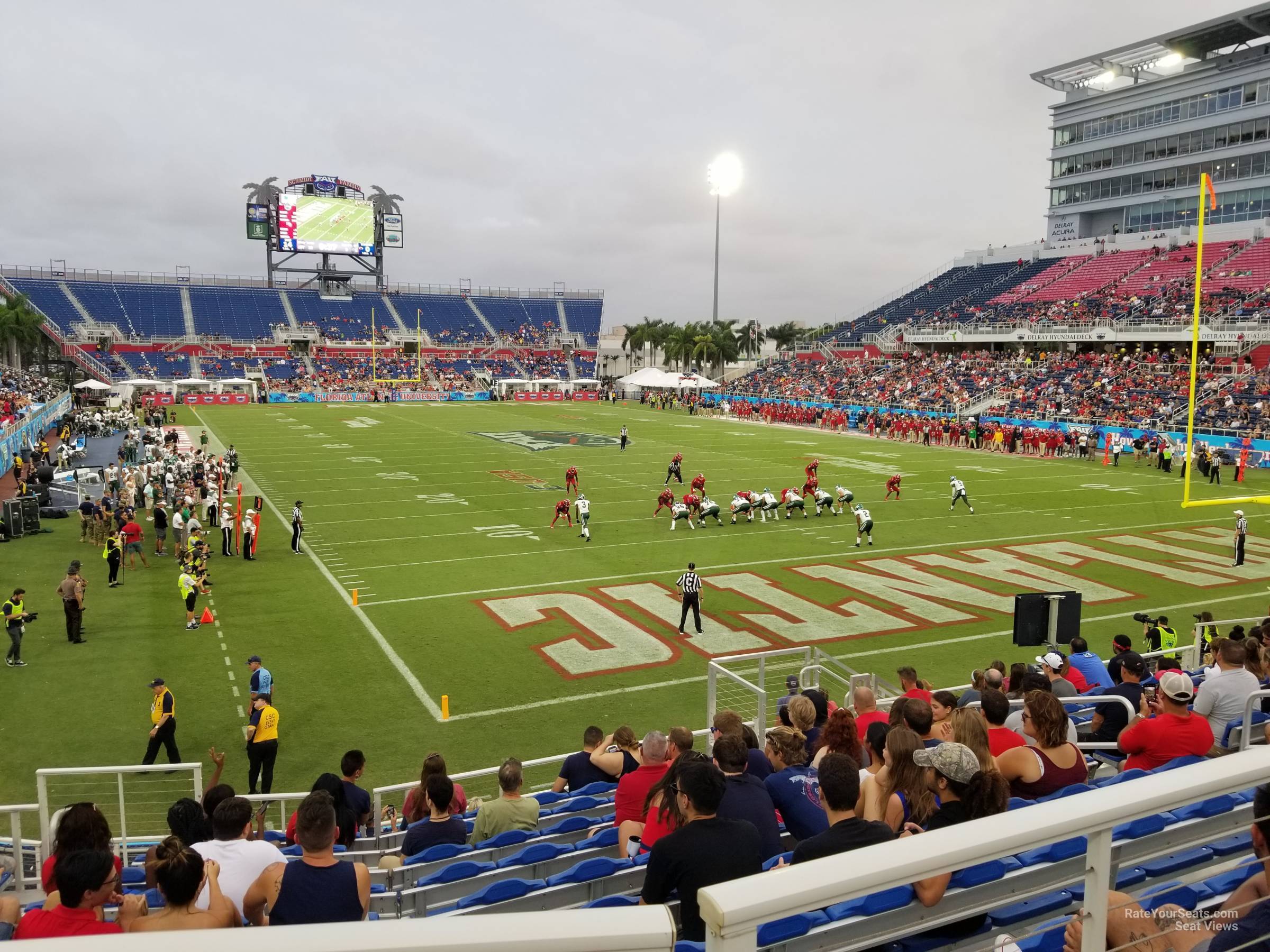 section 119, row pc seat view  - fau stadium