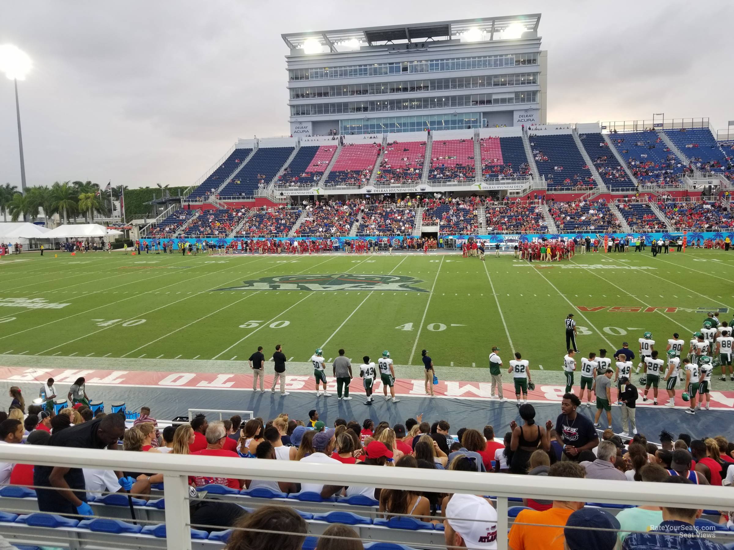 section 126, row pc seat view  - fau stadium