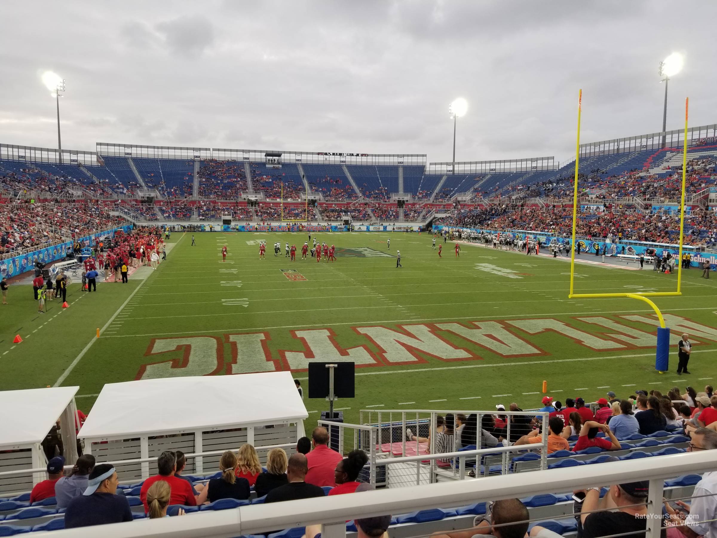 section 135, row sc seat view  - fau stadium