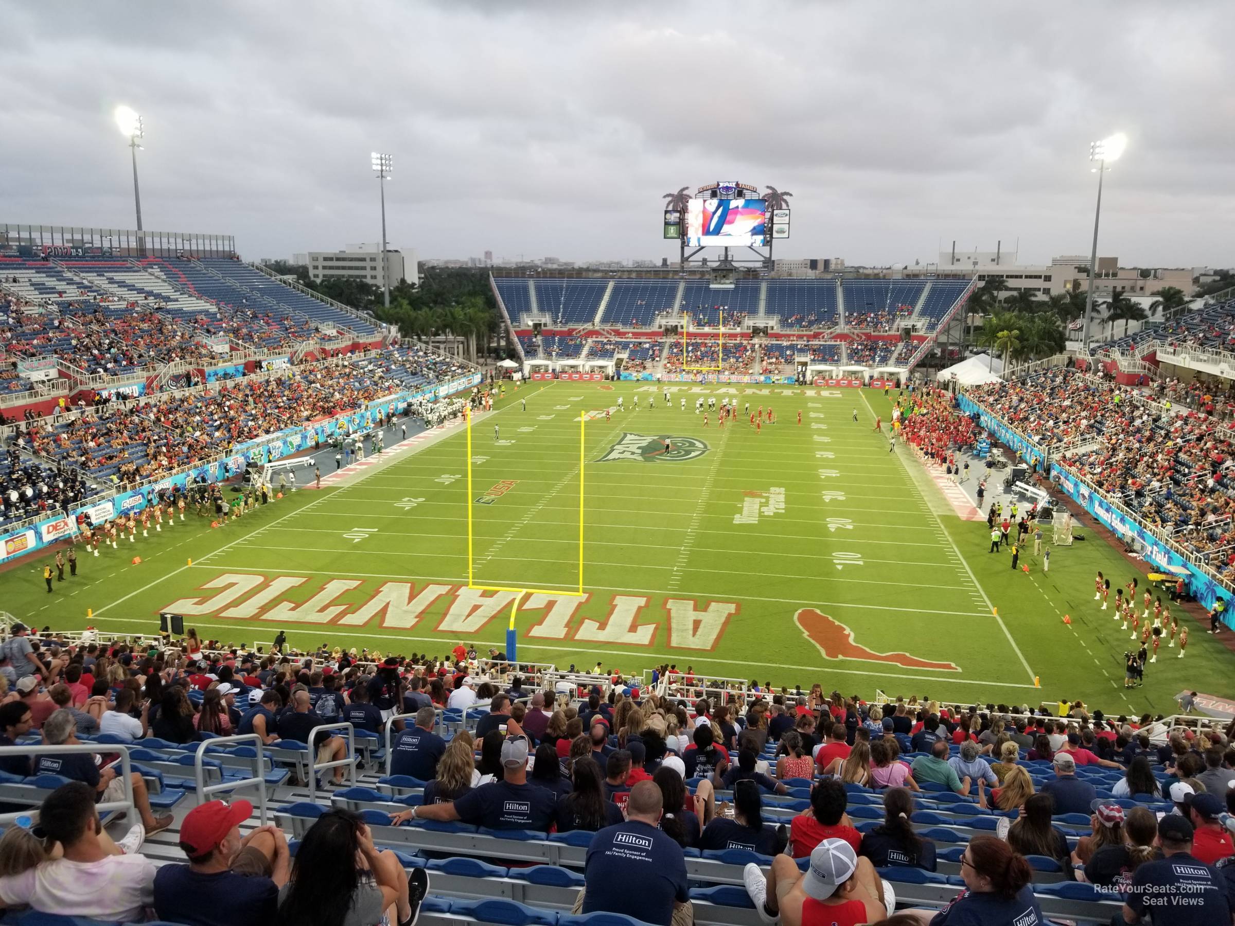 section 216, row dd seat view  - fau stadium