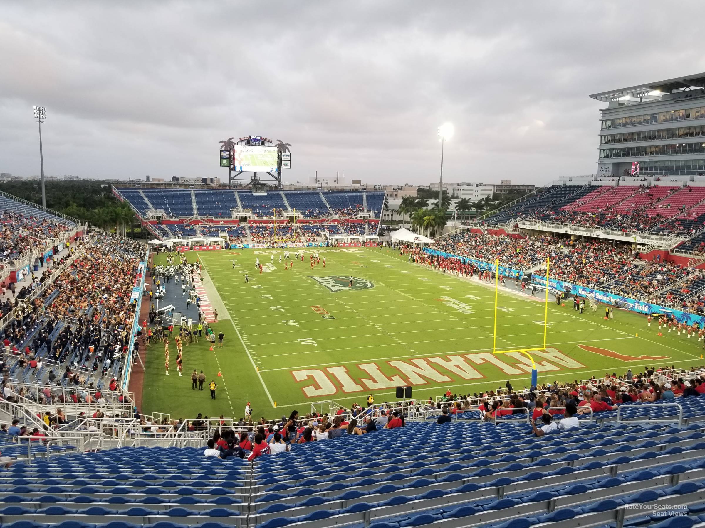 section 219, row dd seat view  - fau stadium