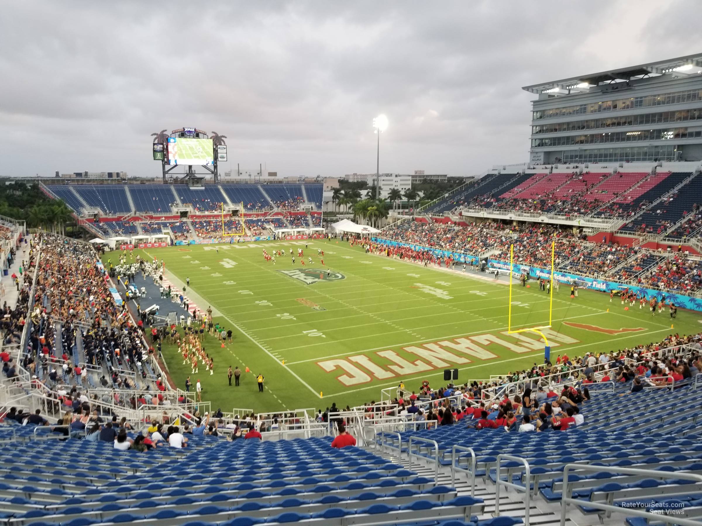 section 220, row dd seat view  - fau stadium