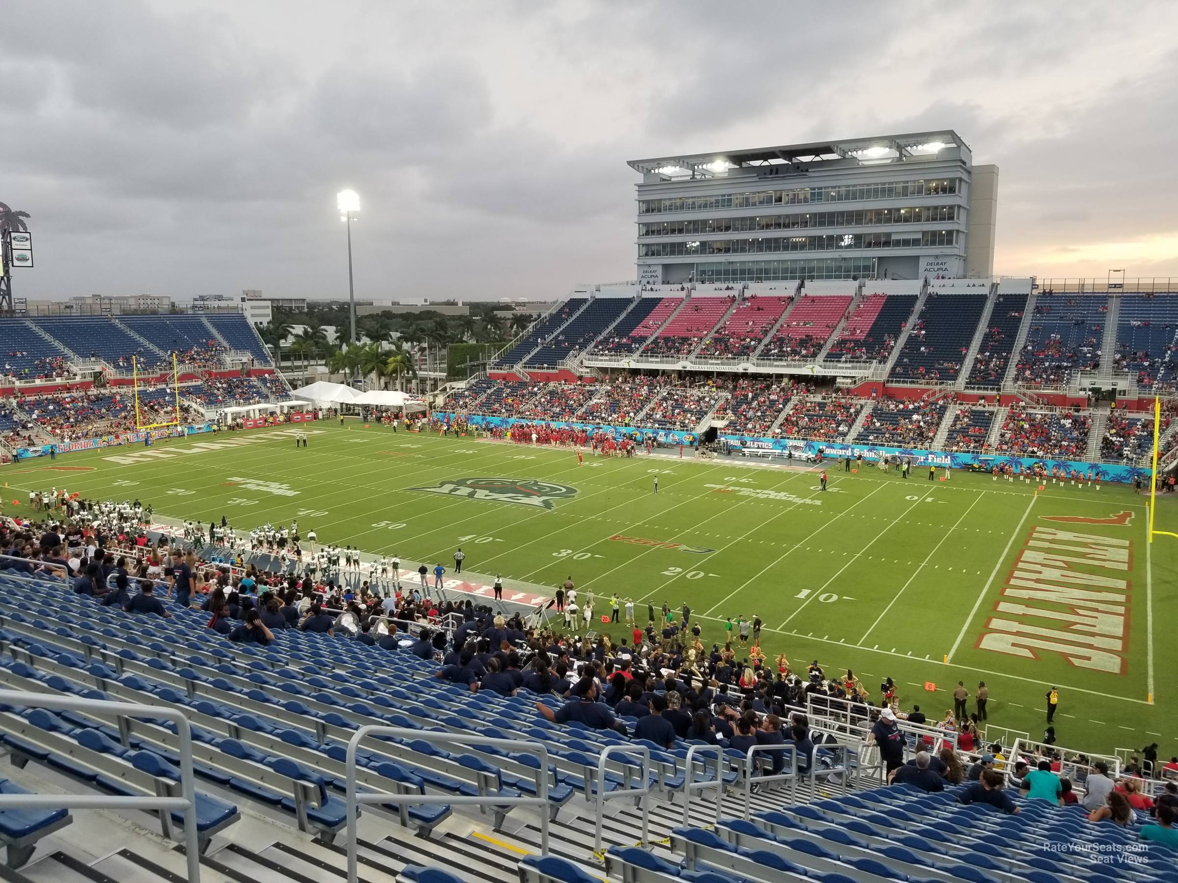 section 223, row dd seat view  - fau stadium