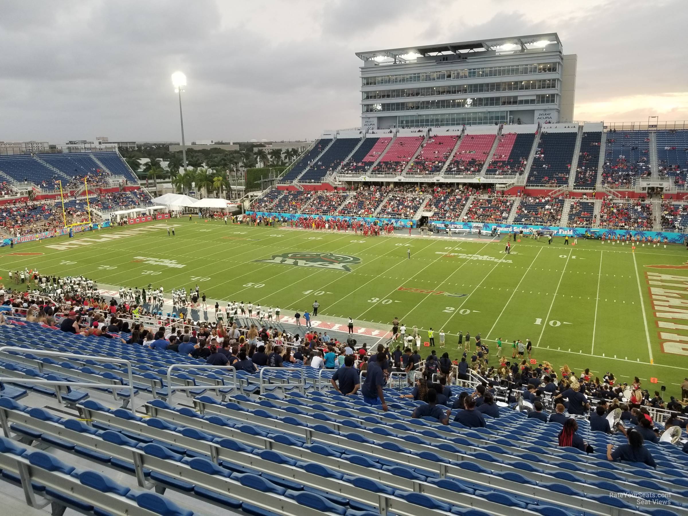 section 224, row dd seat view  - fau stadium