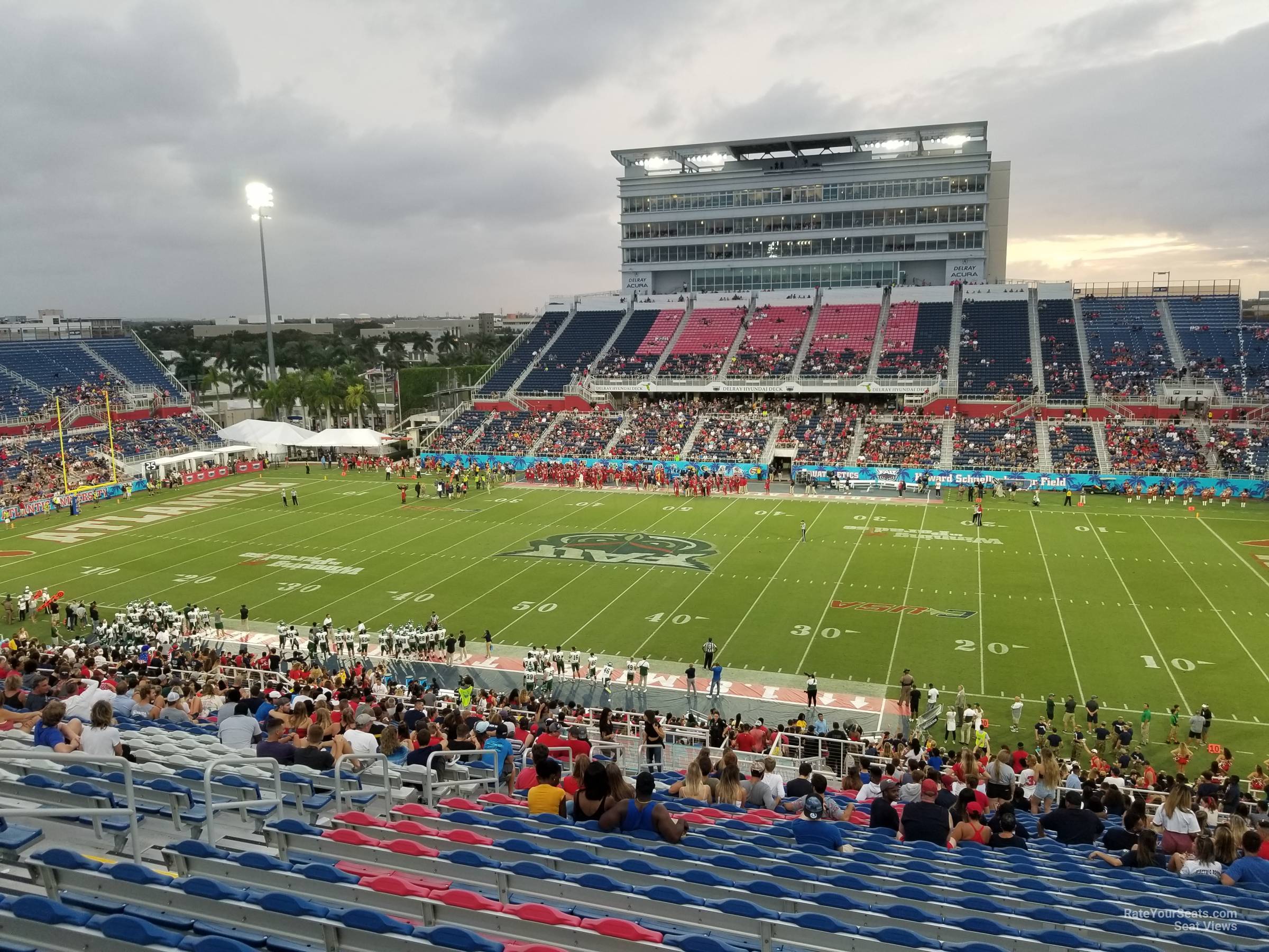 section 225, row dd seat view  - fau stadium