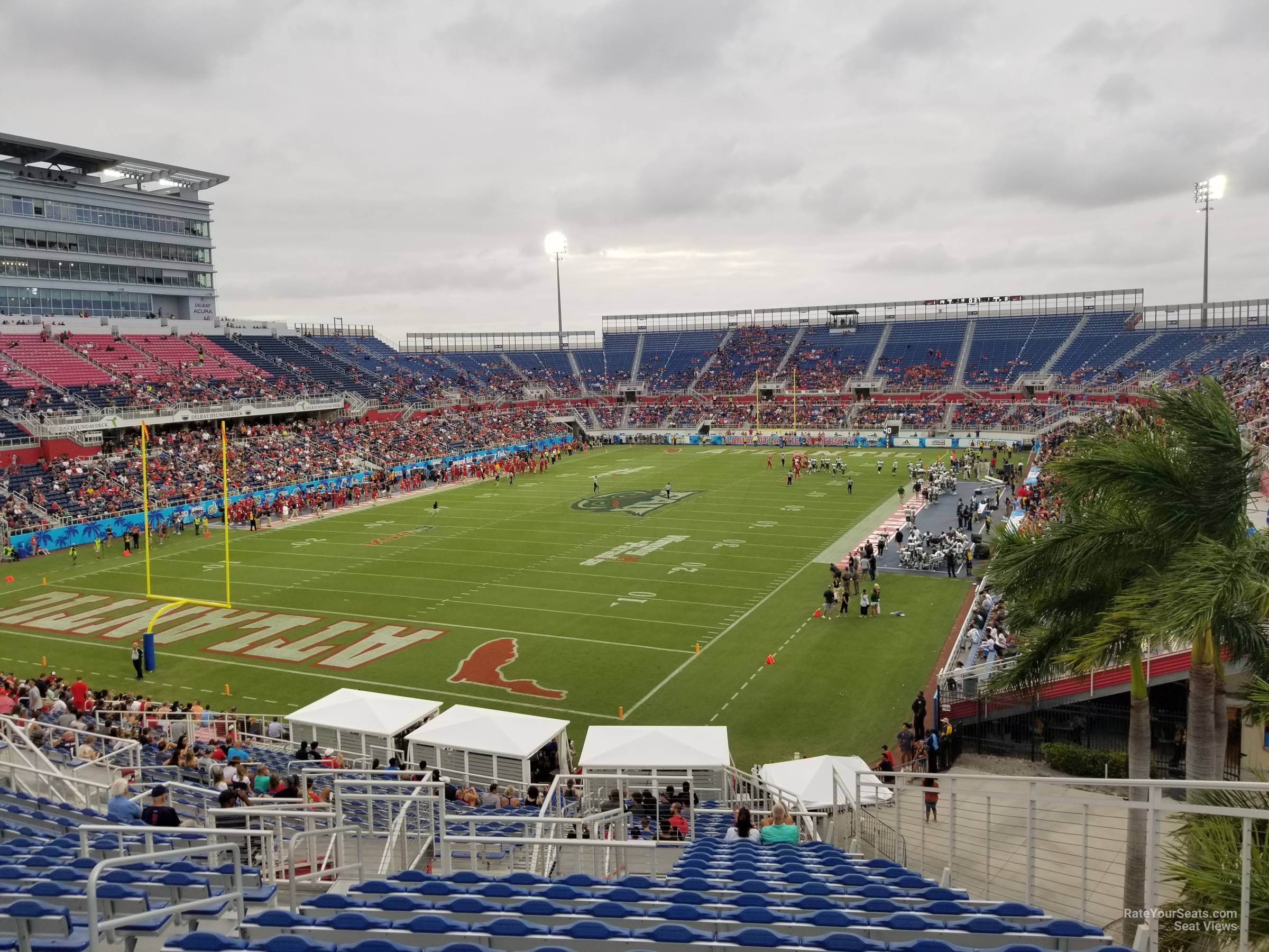section 231, row t seat view  - fau stadium