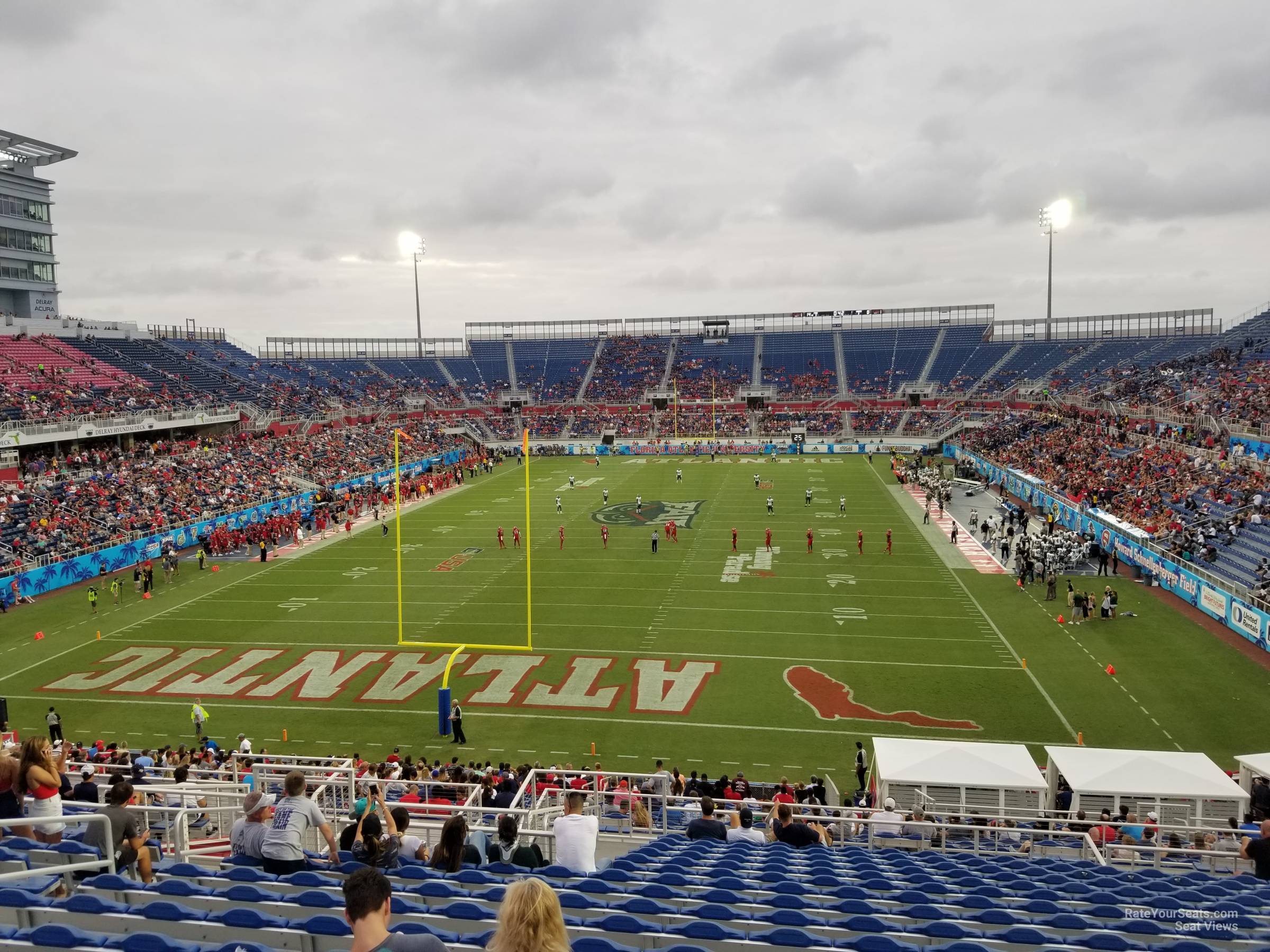 section 233, row t seat view  - fau stadium