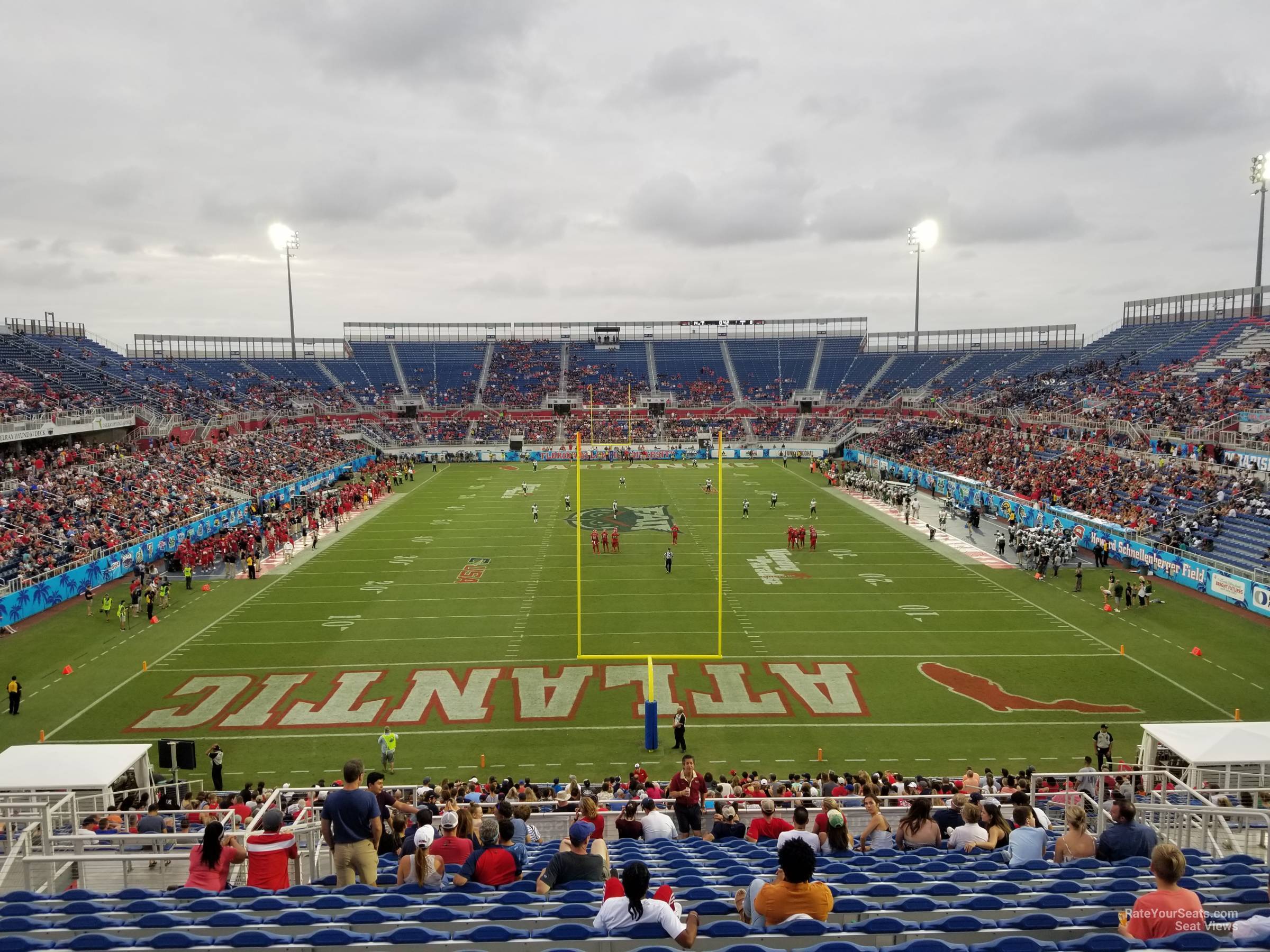 section 234, row t seat view  - fau stadium