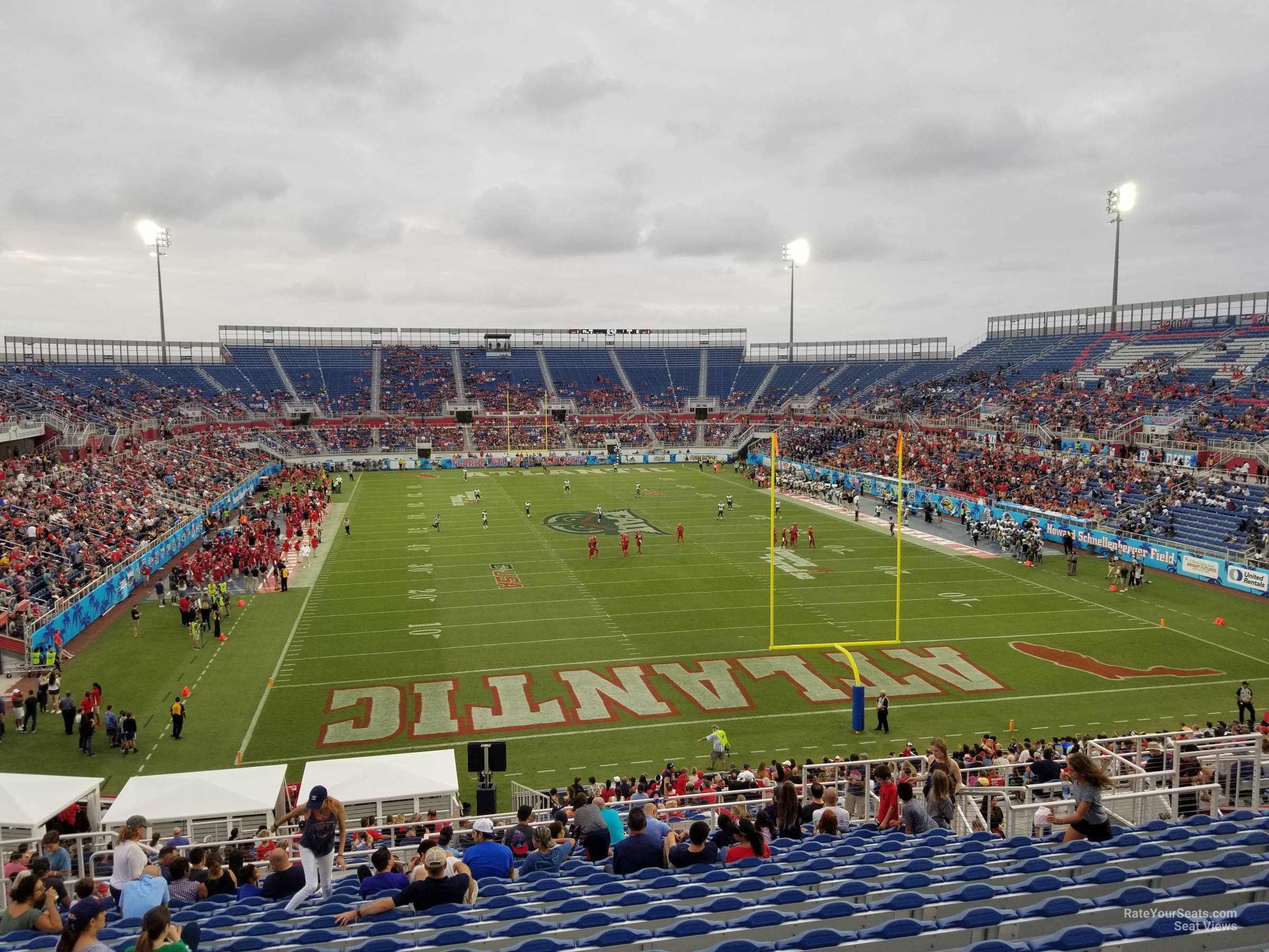 section 235, row t seat view  - fau stadium