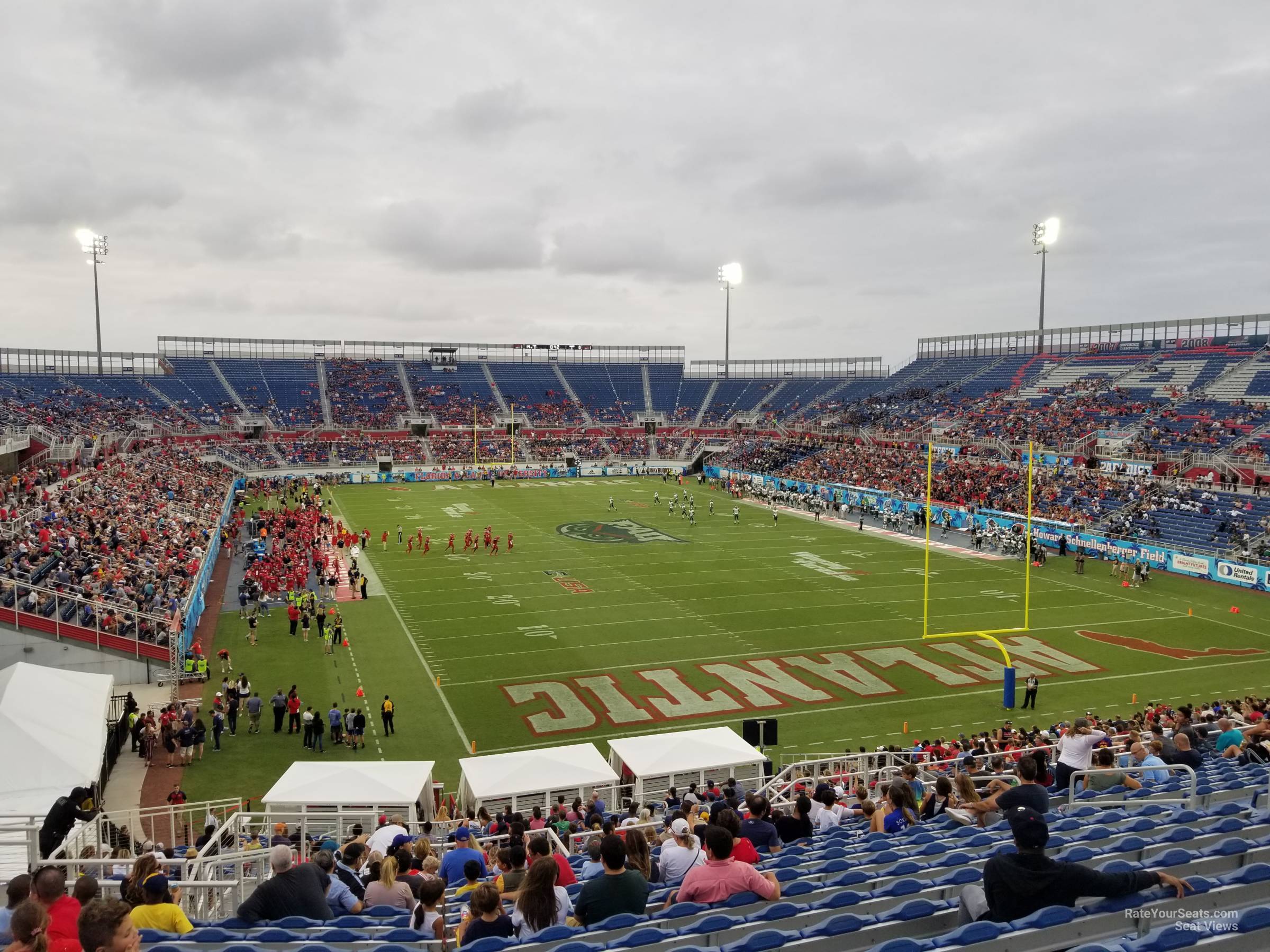 section 236, row t seat view  - fau stadium