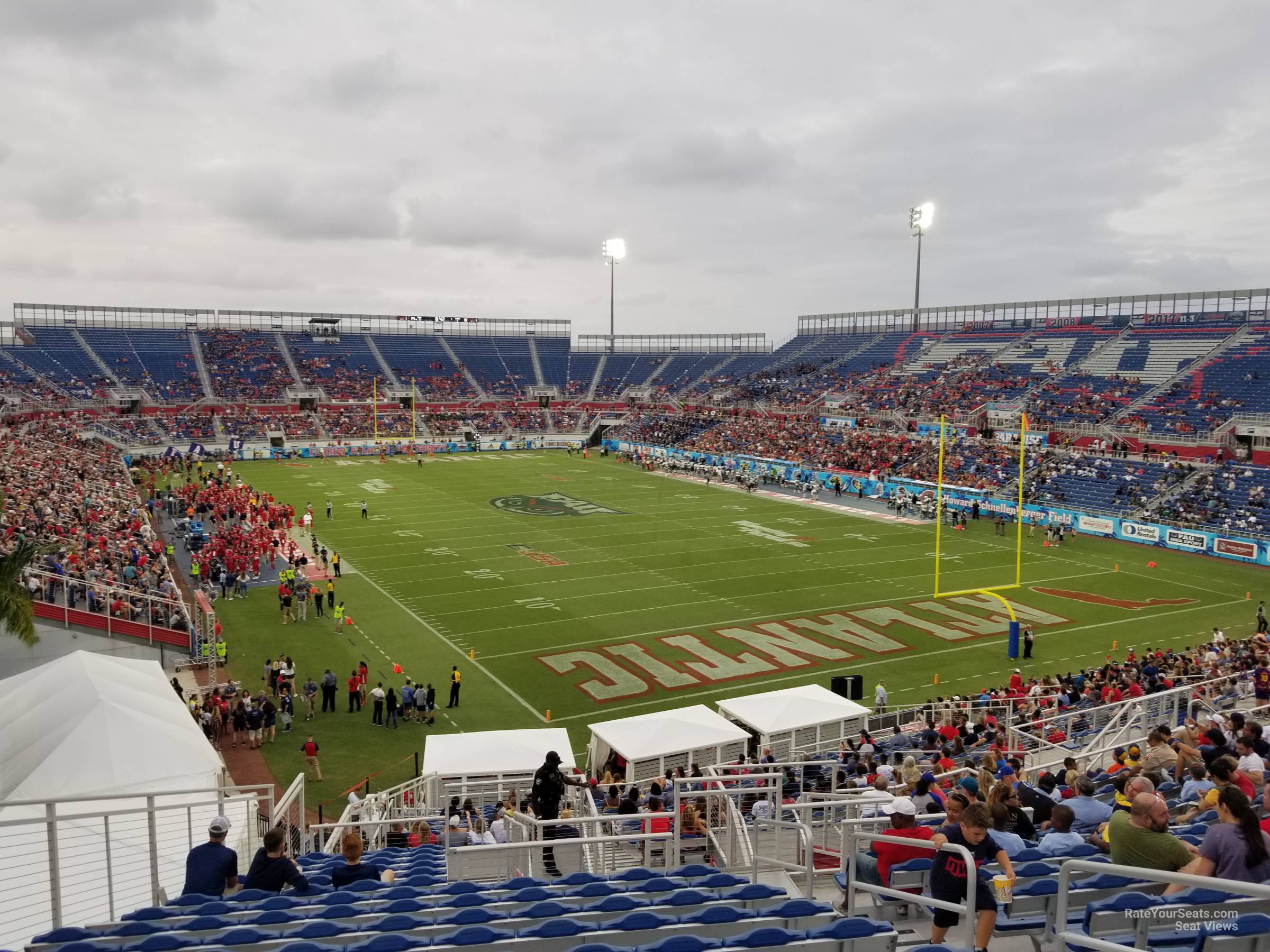 section 237, row t seat view  - fau stadium