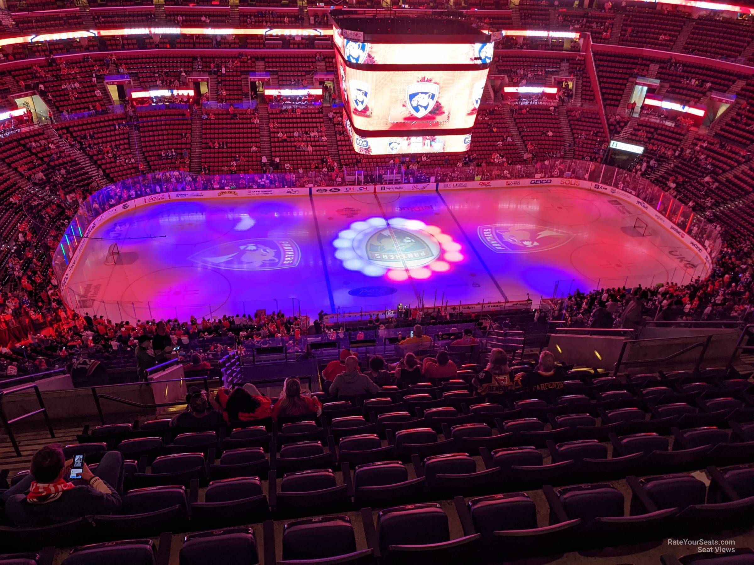 section 302, row 15 seat view  for hockey - amerant bank arena