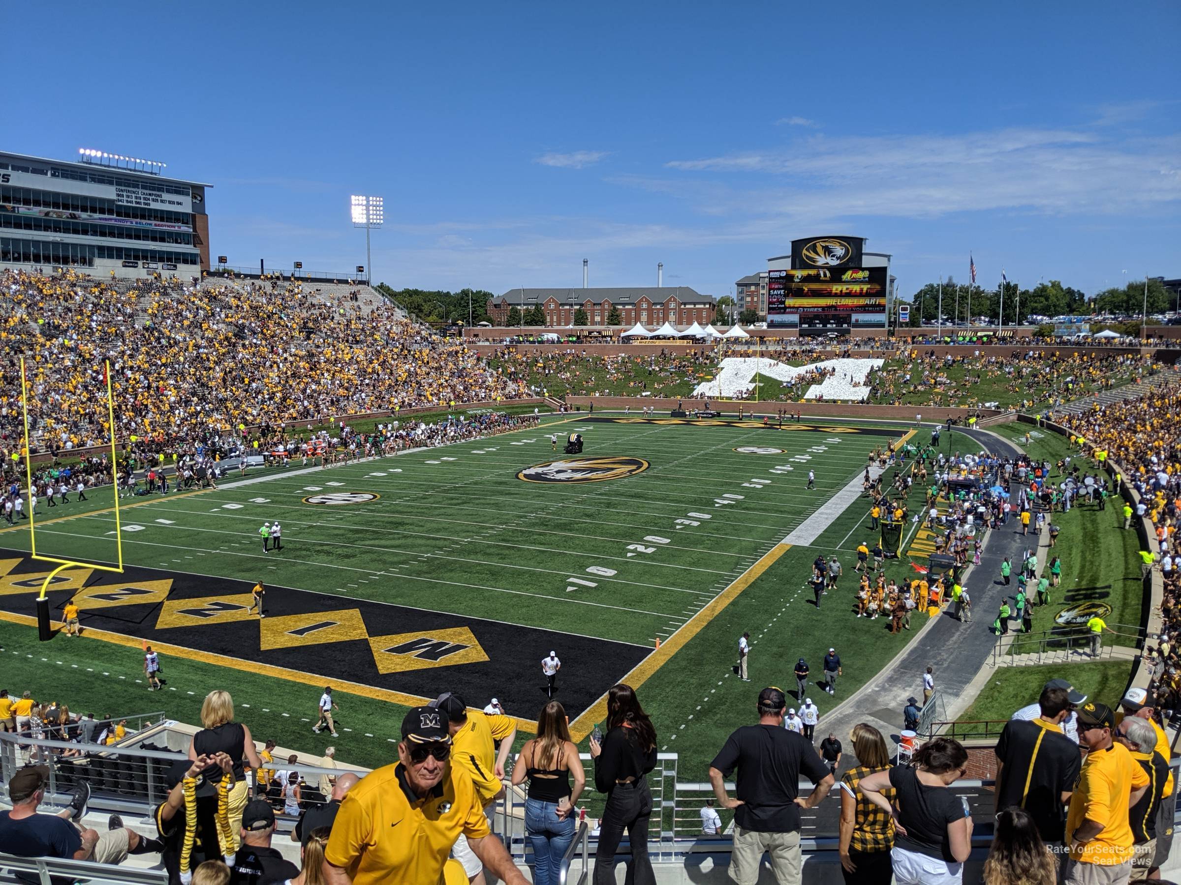 Section 132 at Faurot Field - RateYourSeats.com