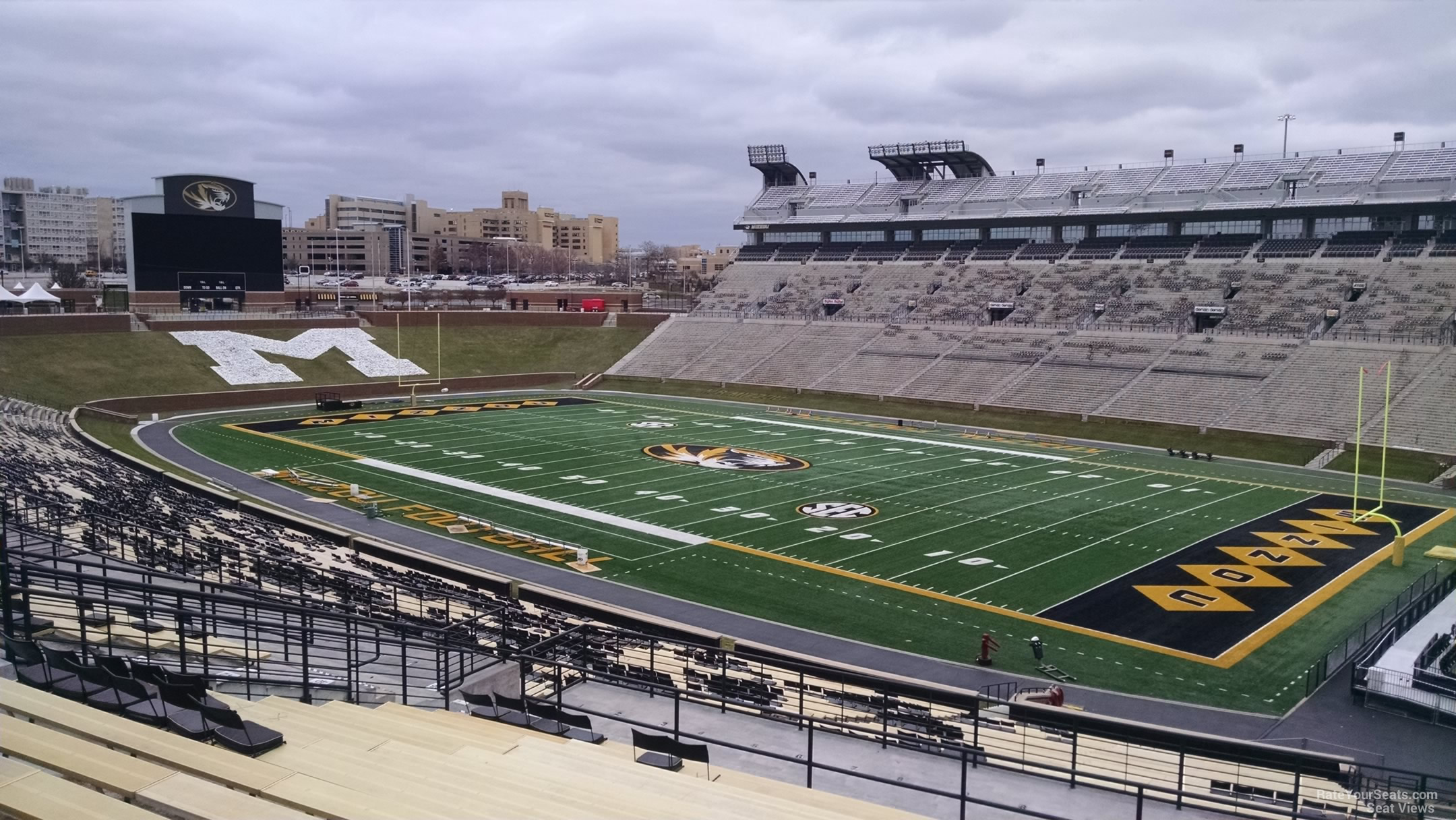 Faurot Field Interactive Seating Chart