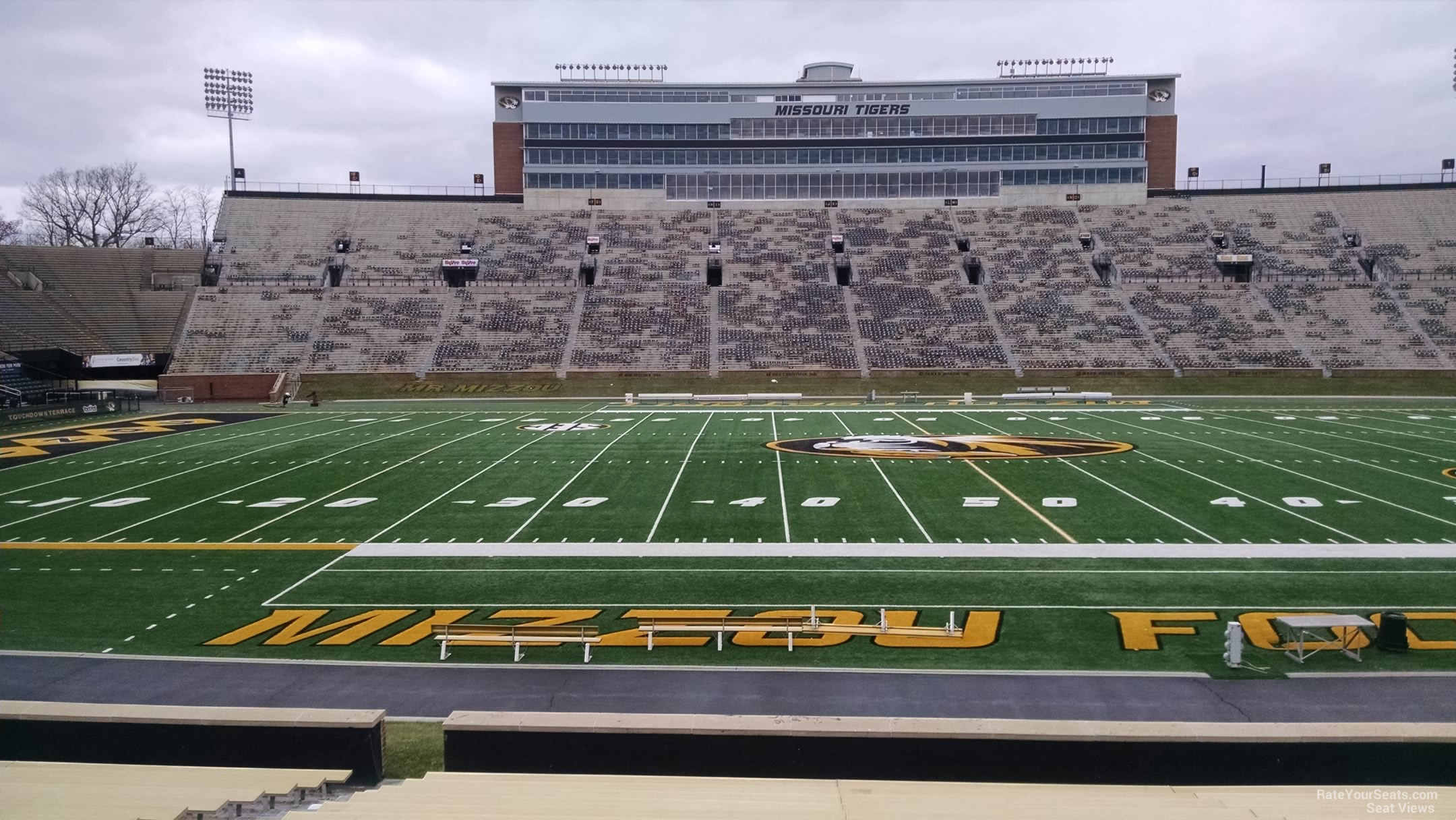 Faurot Field Seating Chart View