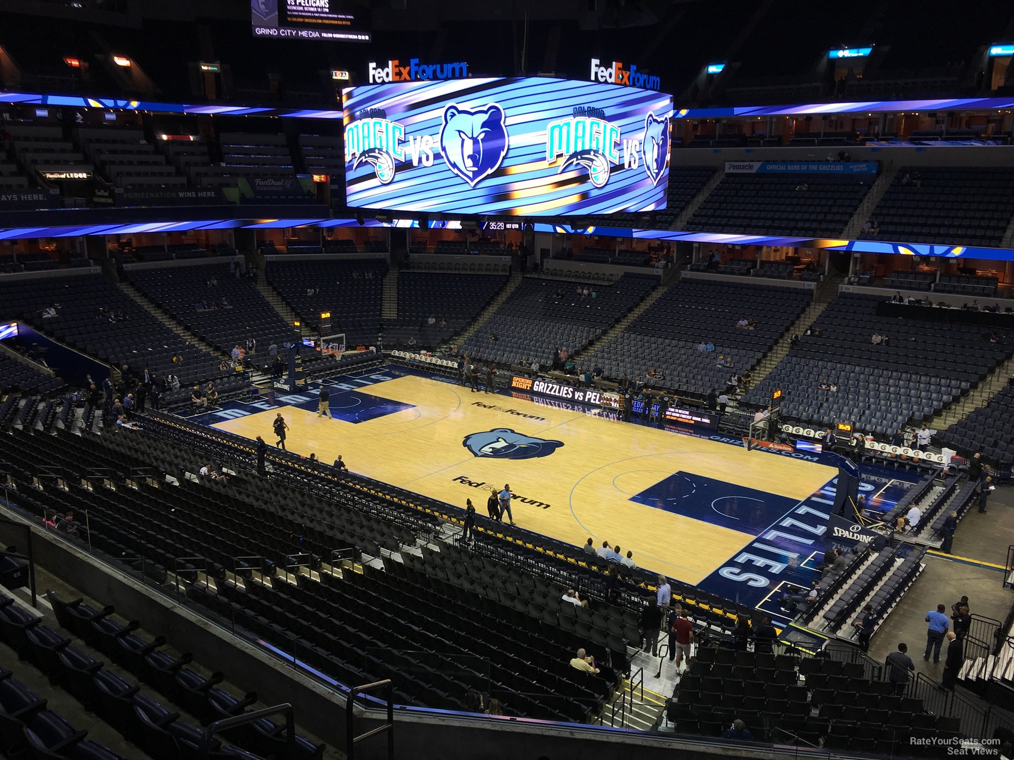 FedEx Forum Seating Chart + Rows, Seat Numbers and Club Seats