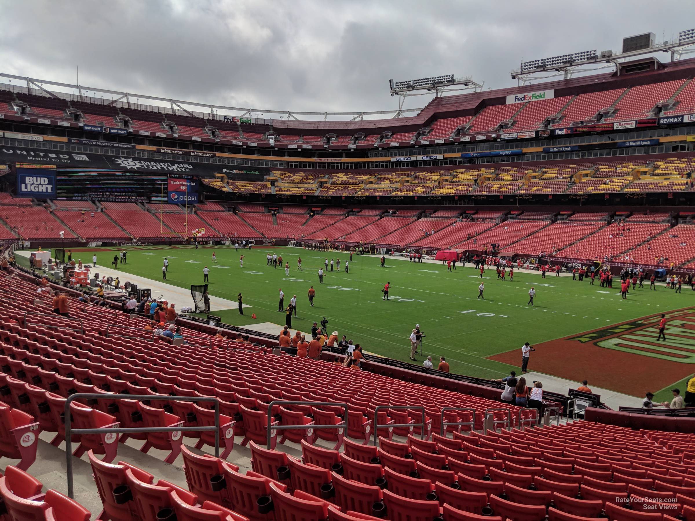 section 116, row 25 seat view  for football - northwest stadium