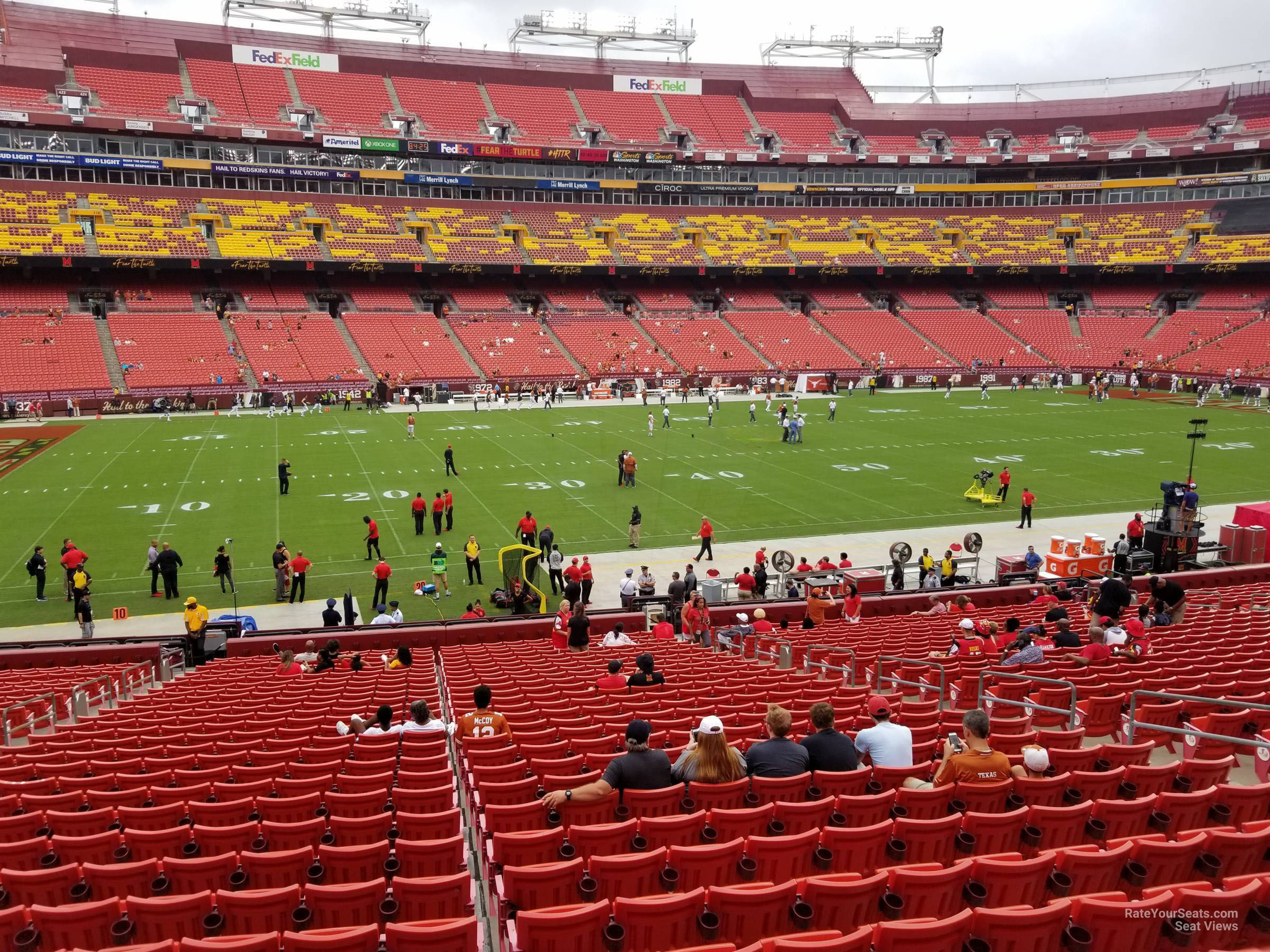 section 204, row 1 seat view  for football - northwest stadium