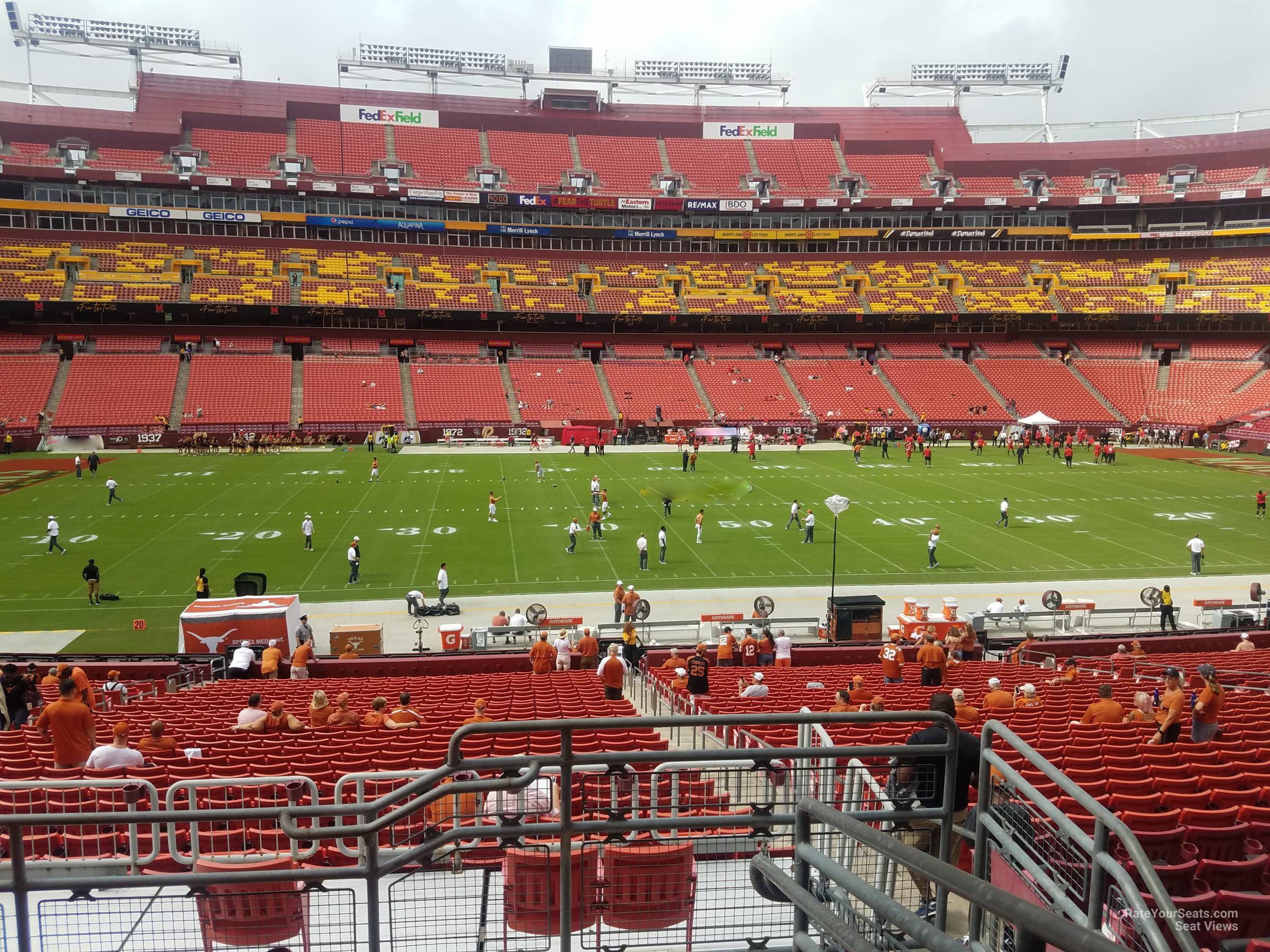 section 223, row 4 seat view  for football - northwest stadium