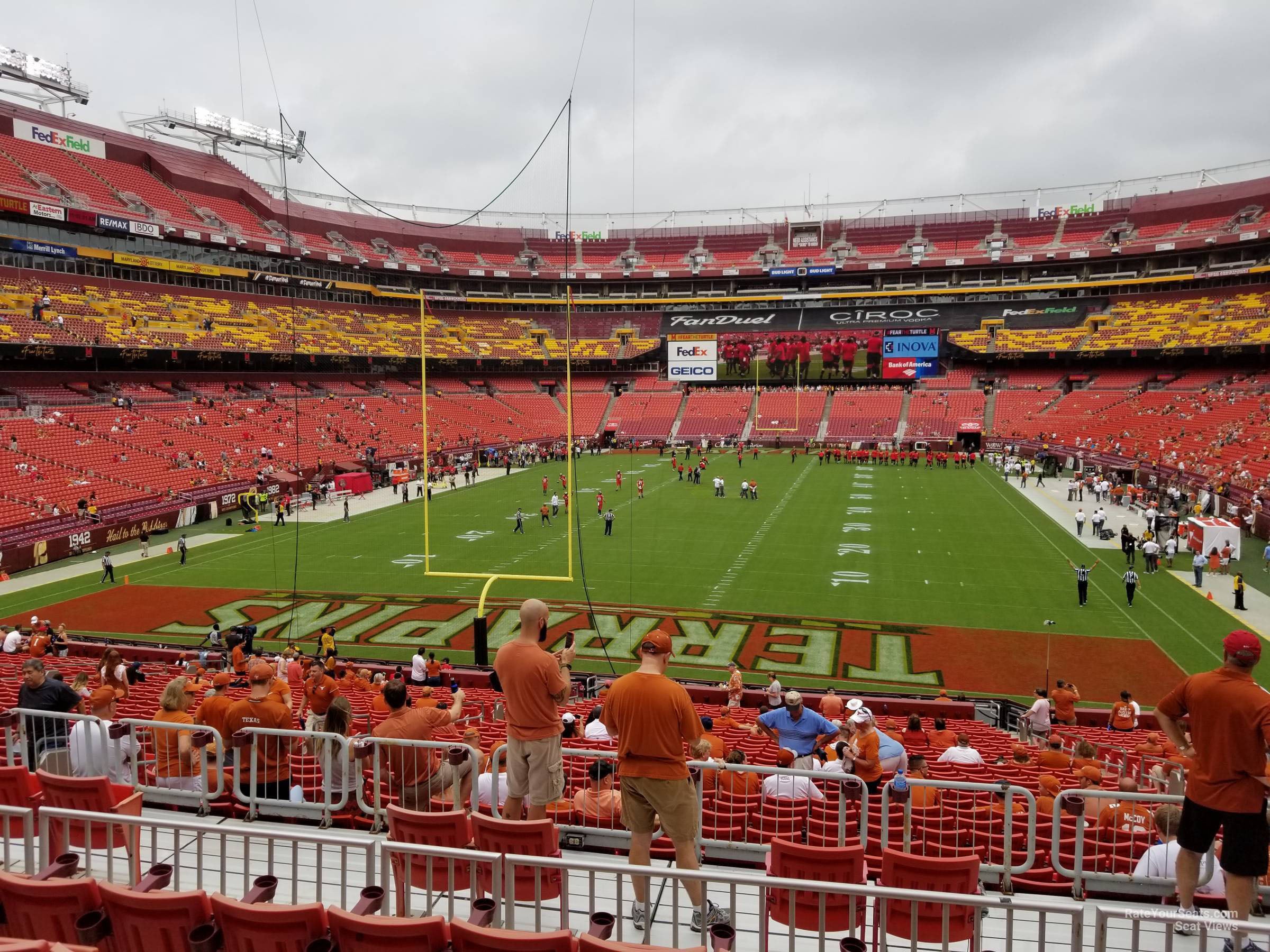 section 231, row 6 seat view  for football - northwest stadium