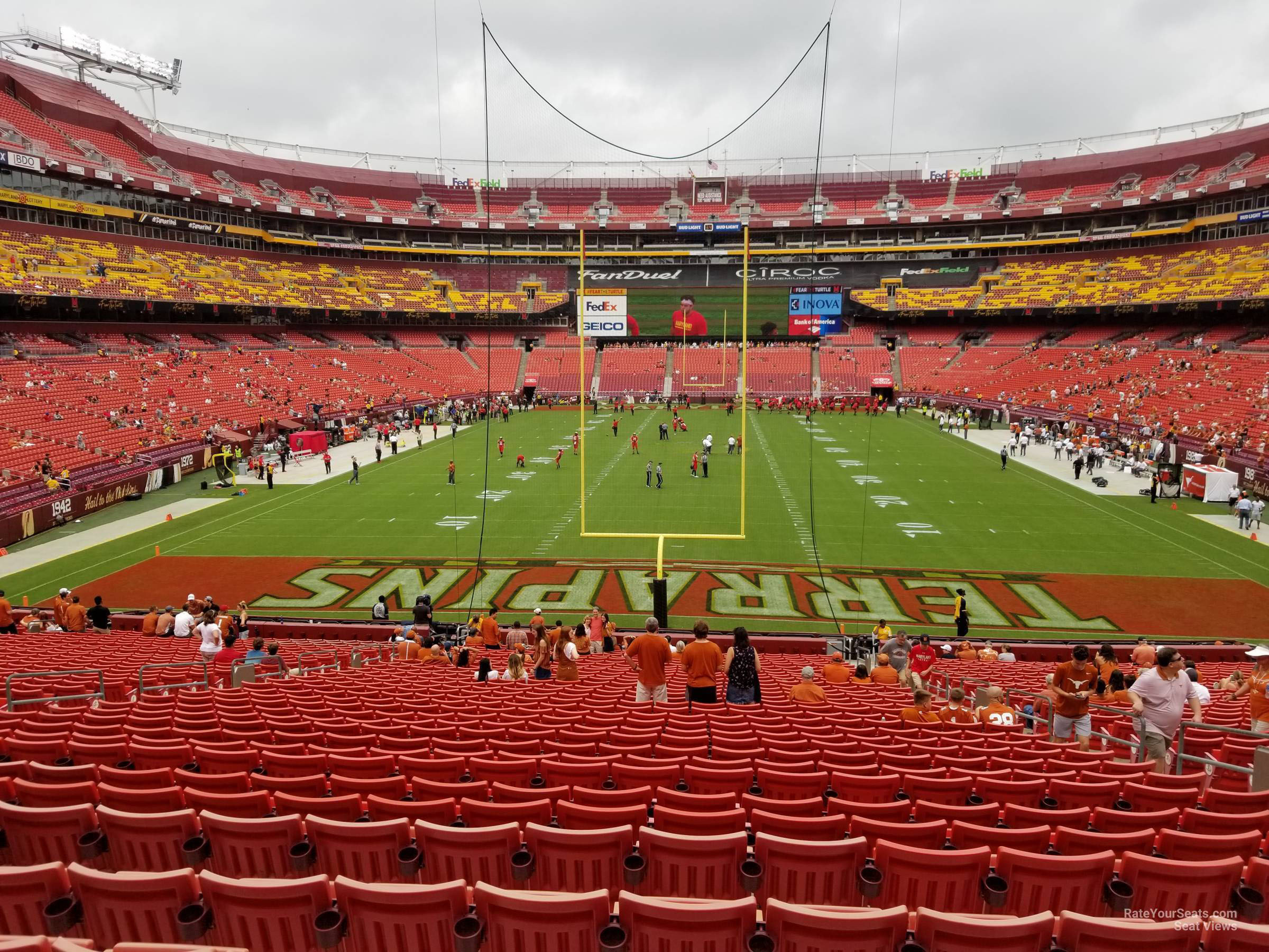section 232, row 6 seat view  for football - northwest stadium