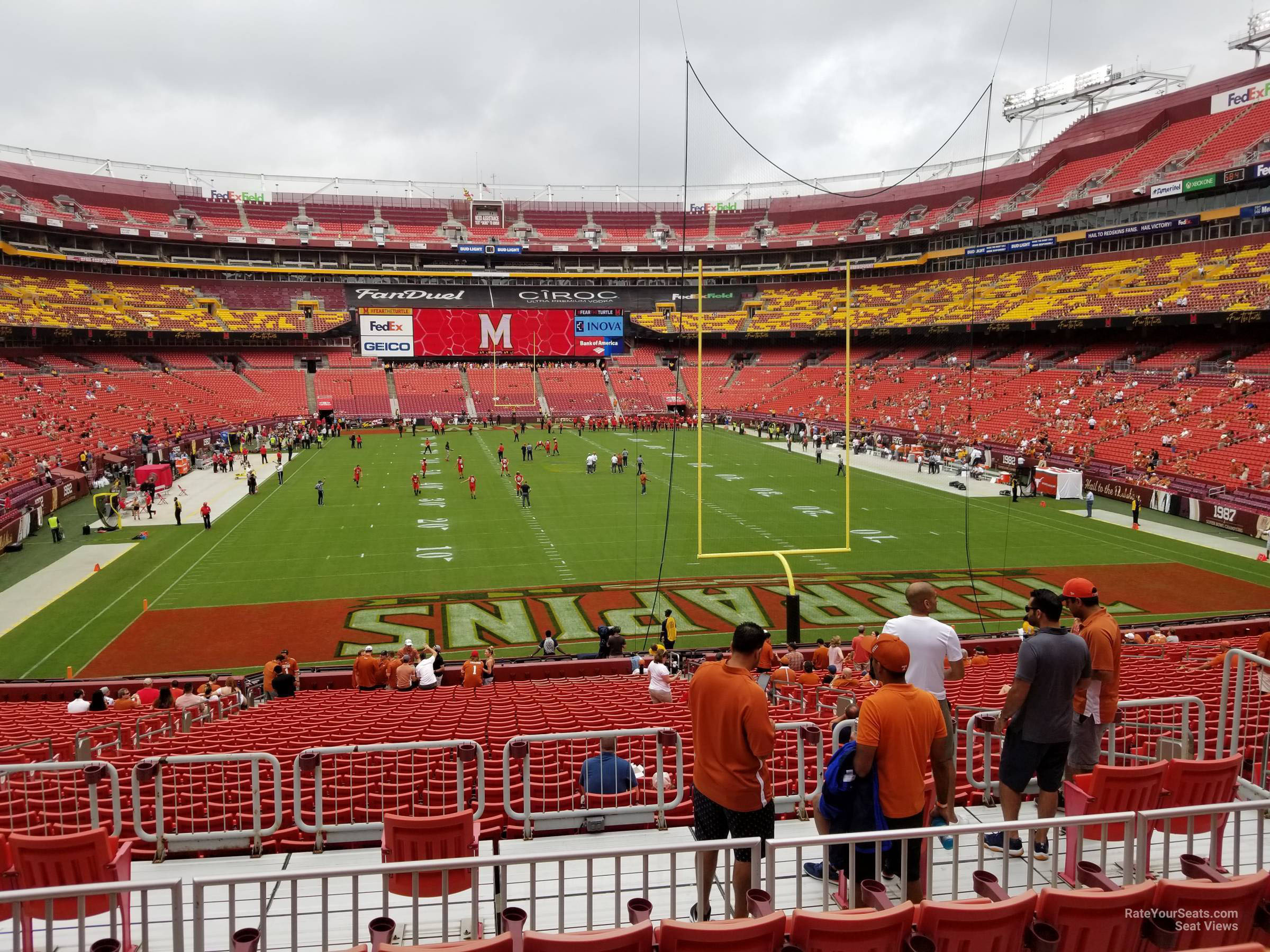 section 233, row 6 seat view  for football - northwest stadium