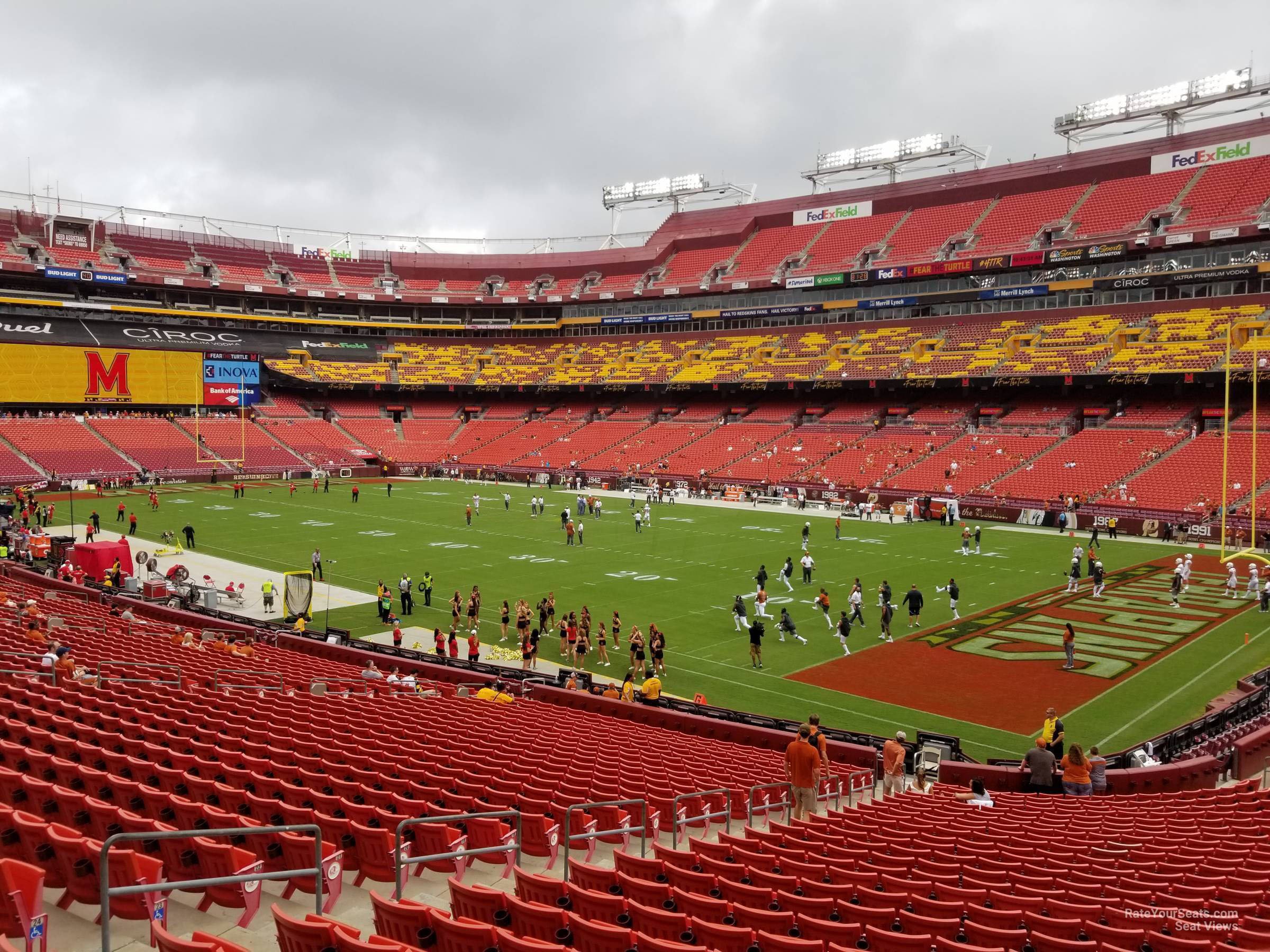 Fedex Field View From Seat - inc9oh2