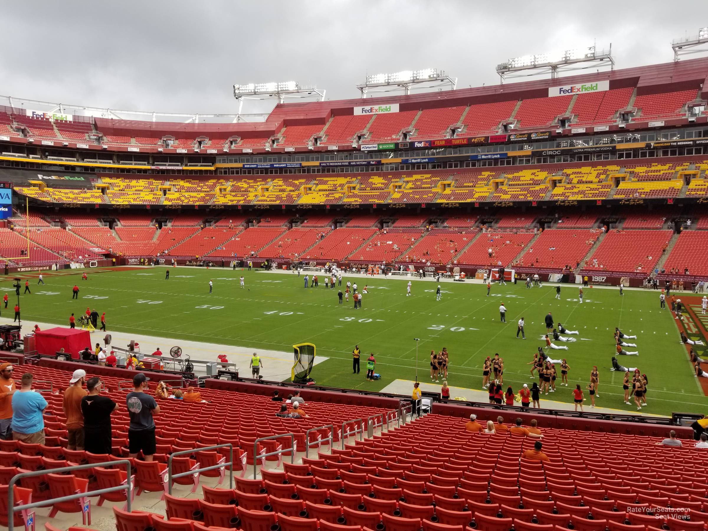 section 239, row 1 seat view  for football - northwest stadium
