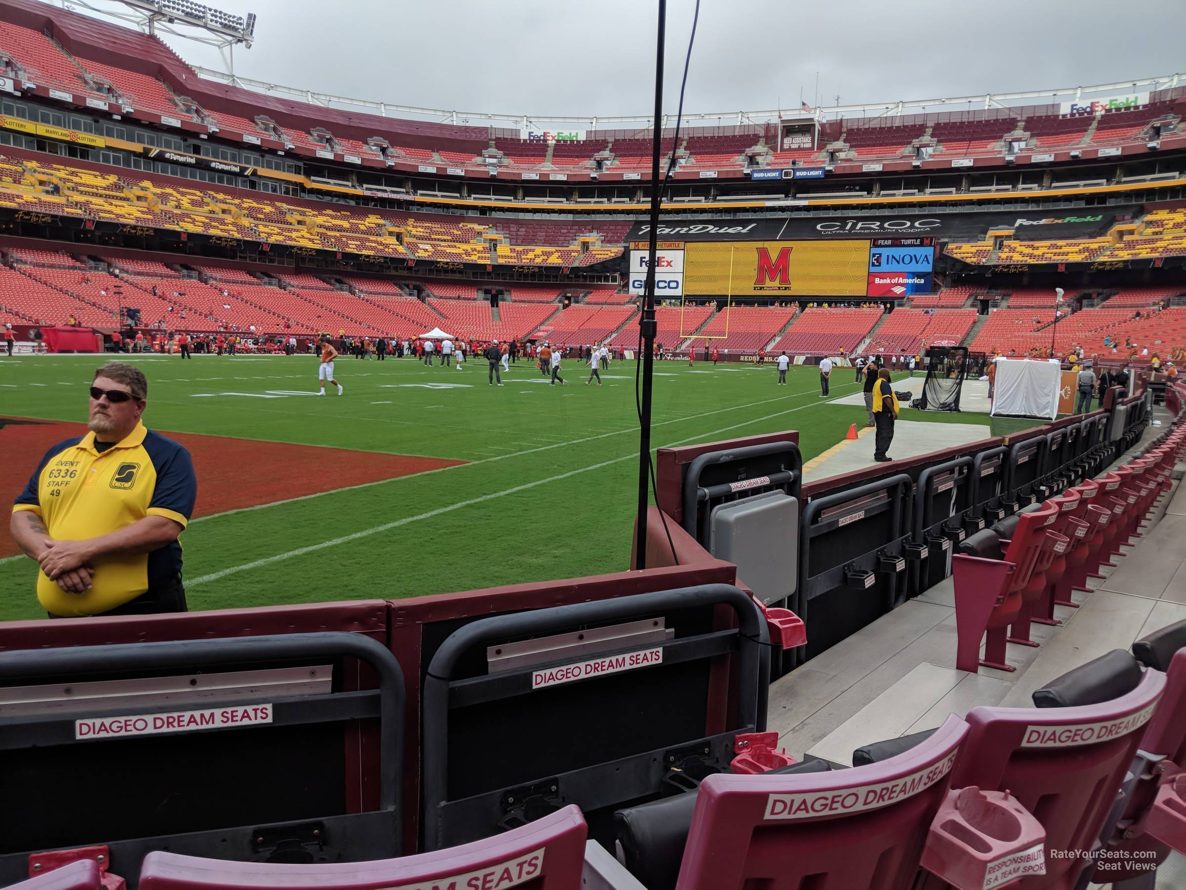 Fedex Field View From Seat - 4bckxzd