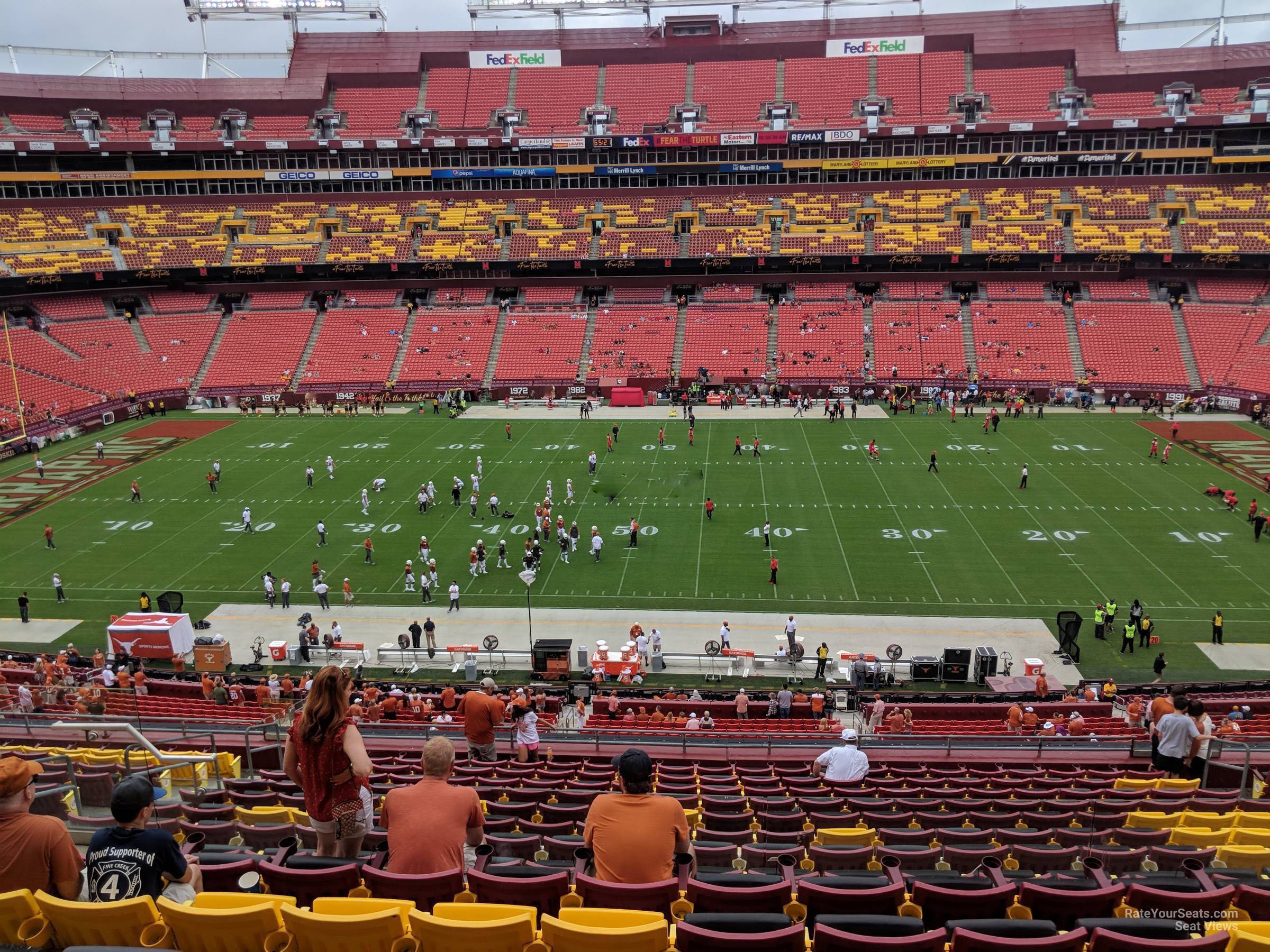 Zone A Club 321 At Fedexfield Rateyourseats Com