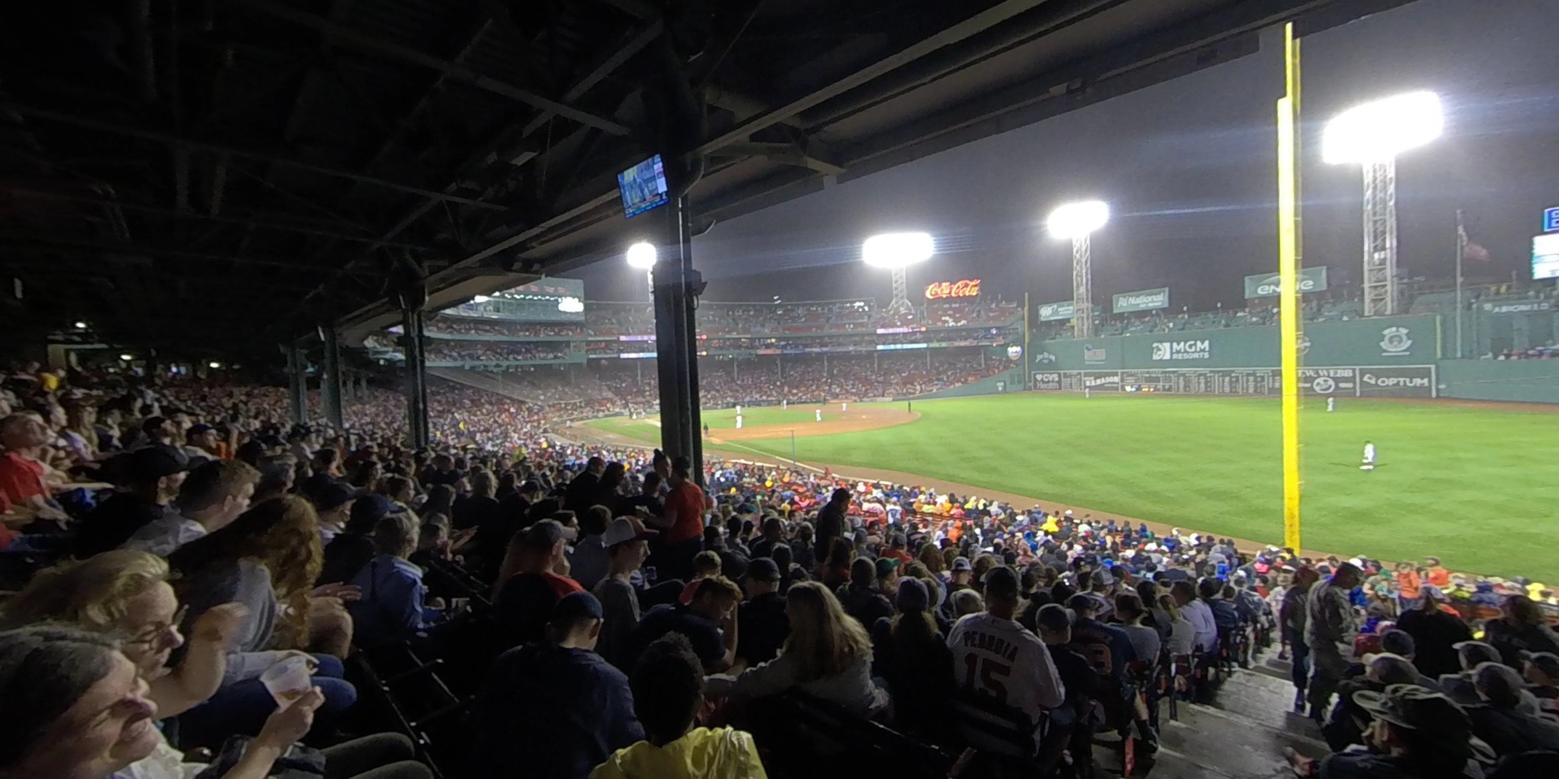 Grandstand 8 At Fenway Park