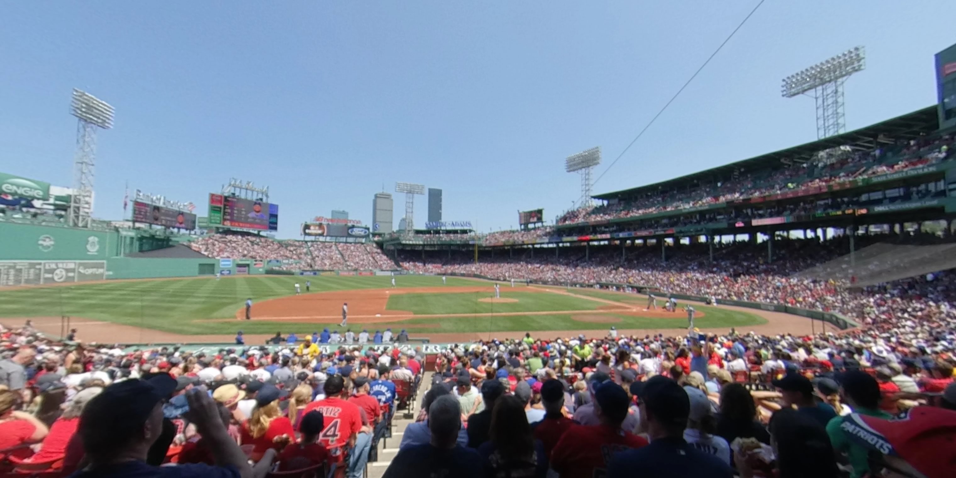 loge box 148 panoramic seat view  for baseball - fenway park