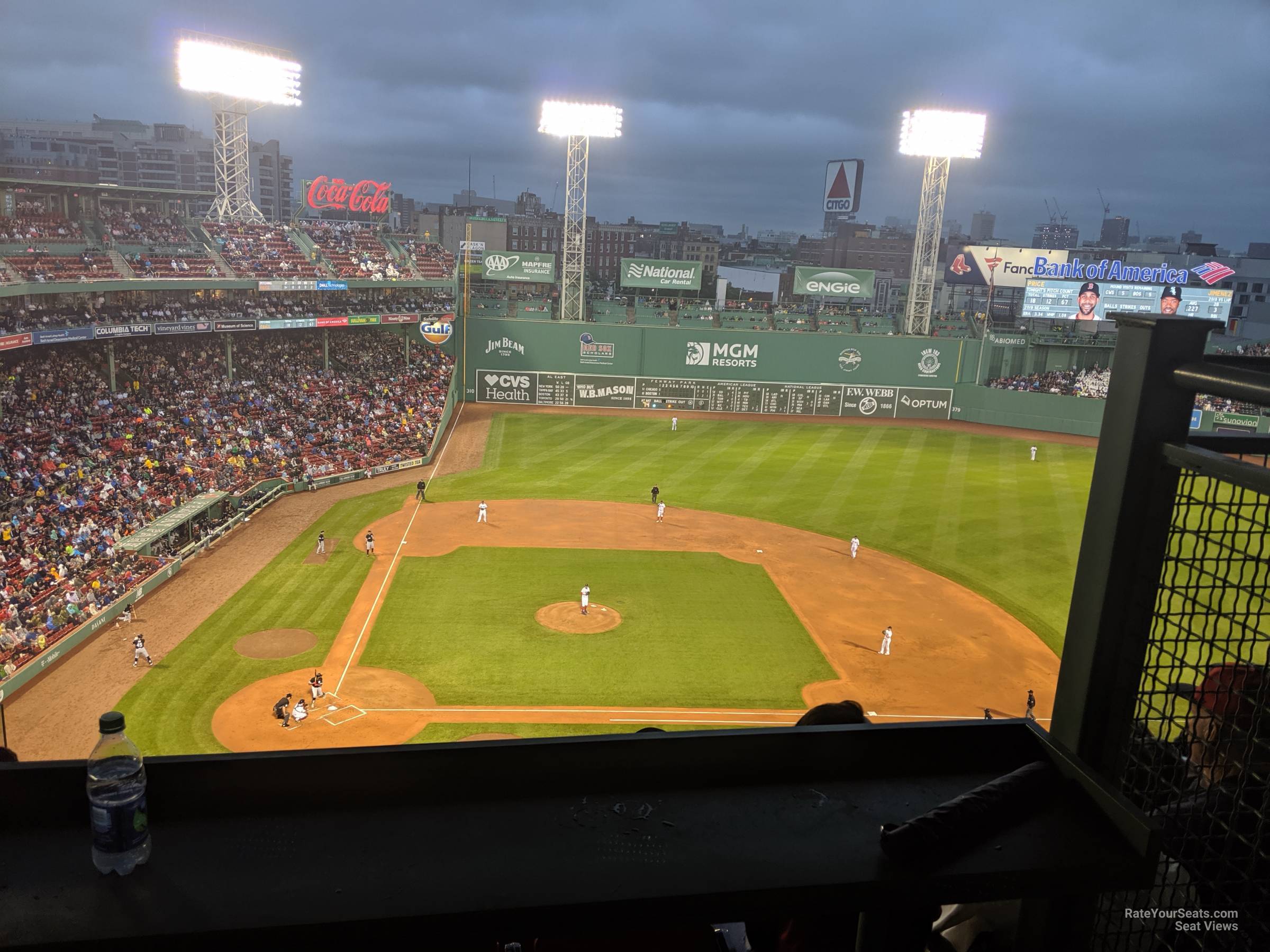 pavilion box 1 seat view  for baseball - fenway park