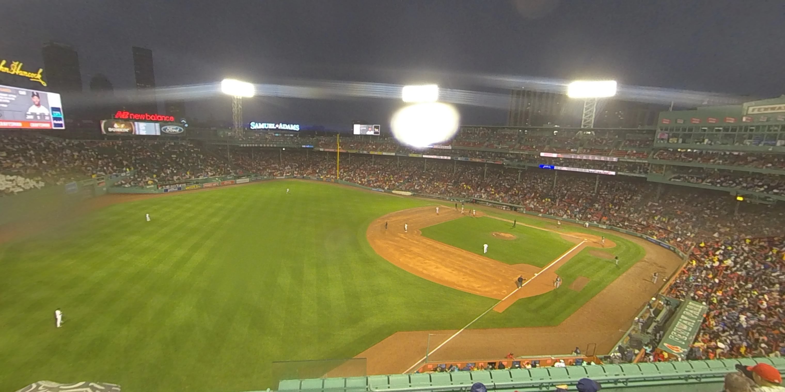 pavilion reserved 16 panoramic seat view  for baseball - fenway park