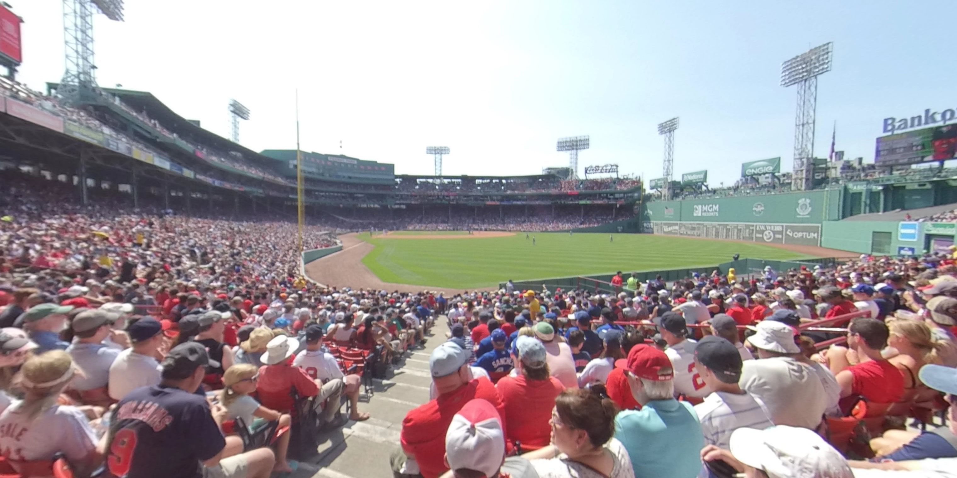 Right Field Box 88 At Fenway Park