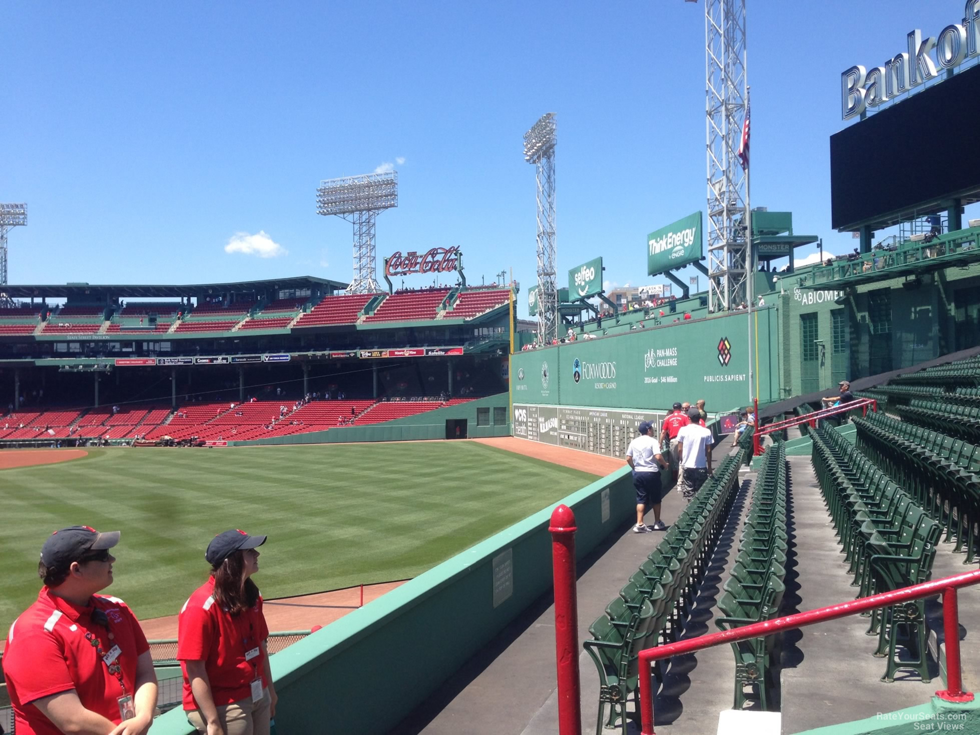 Bleachers 39 at Fenway Park