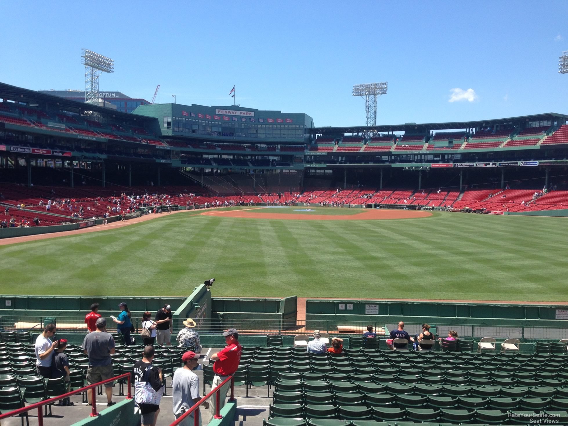 Fenway Park Seating Chart With Rows